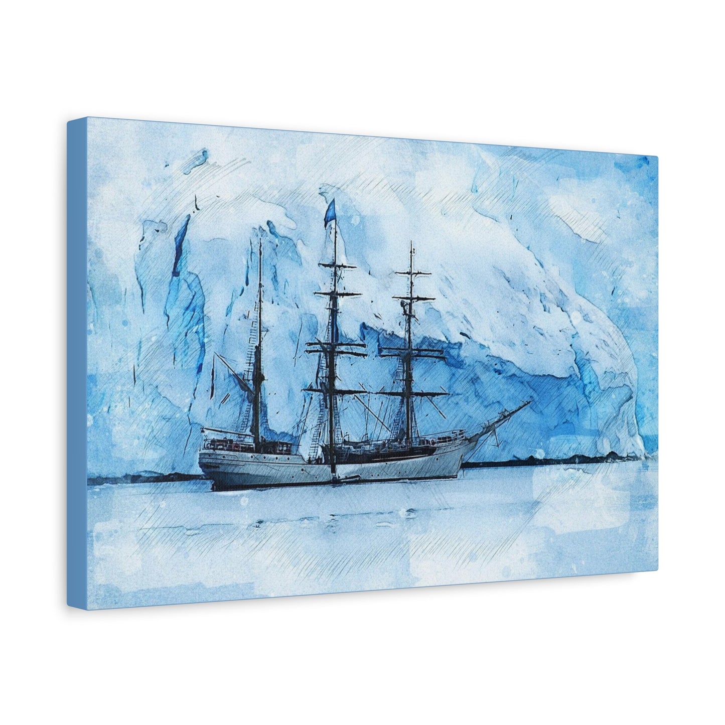 Ship Matte Canvas, Stretched, 1.25"