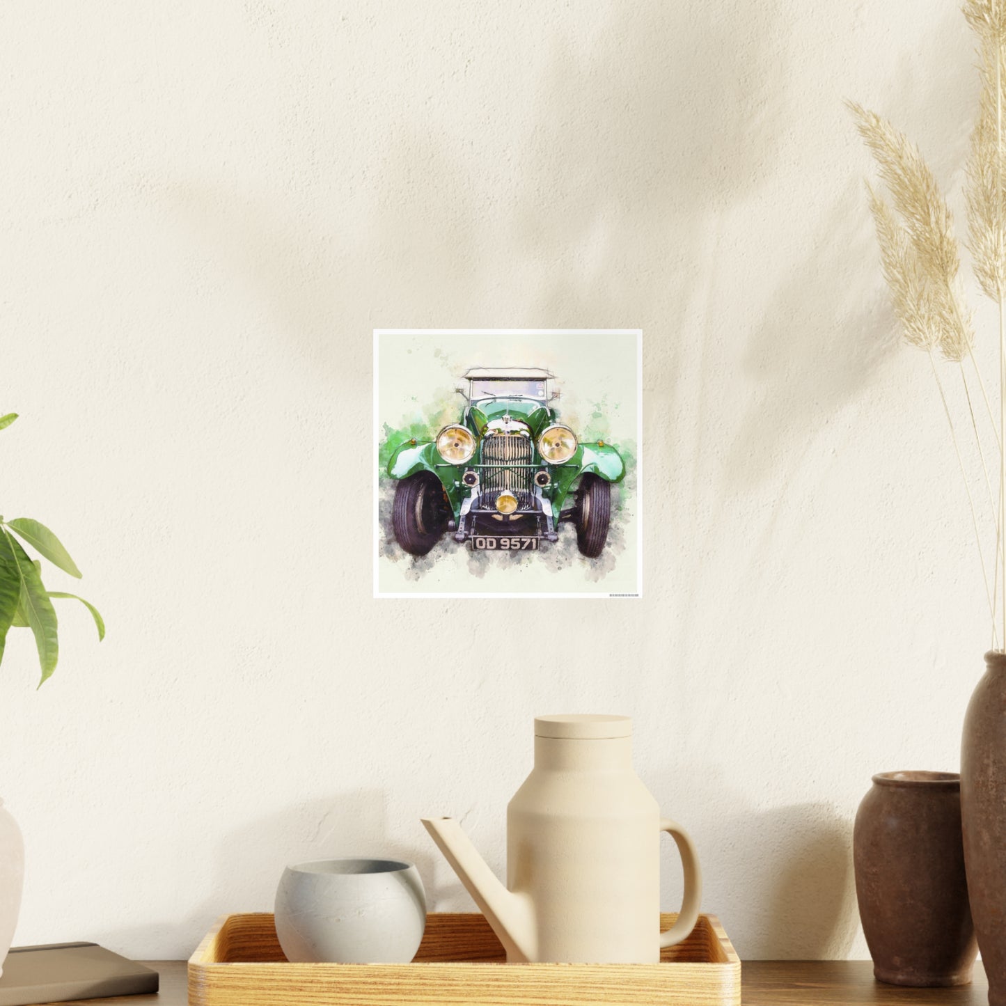 Car Photo Art Paper Posters