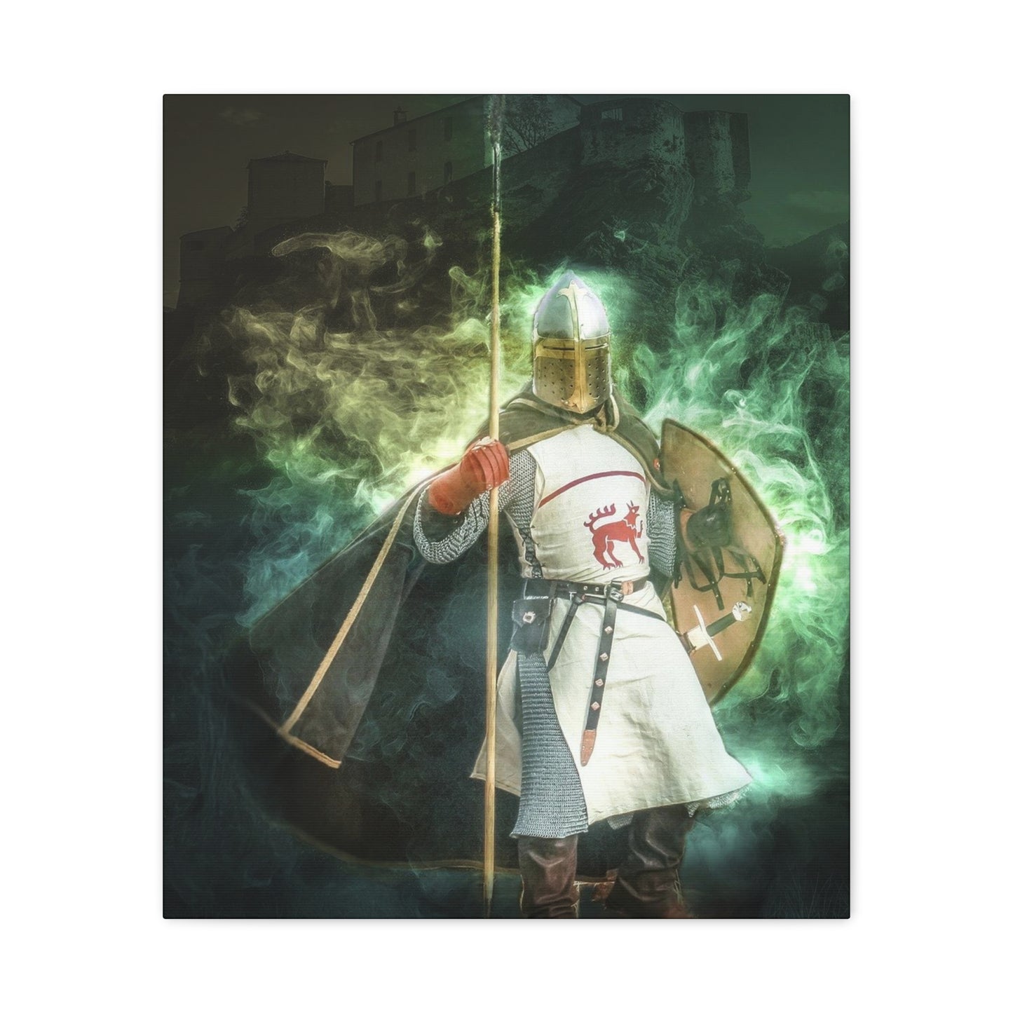 Knight Matte Canvas, Stretched, 1.25"