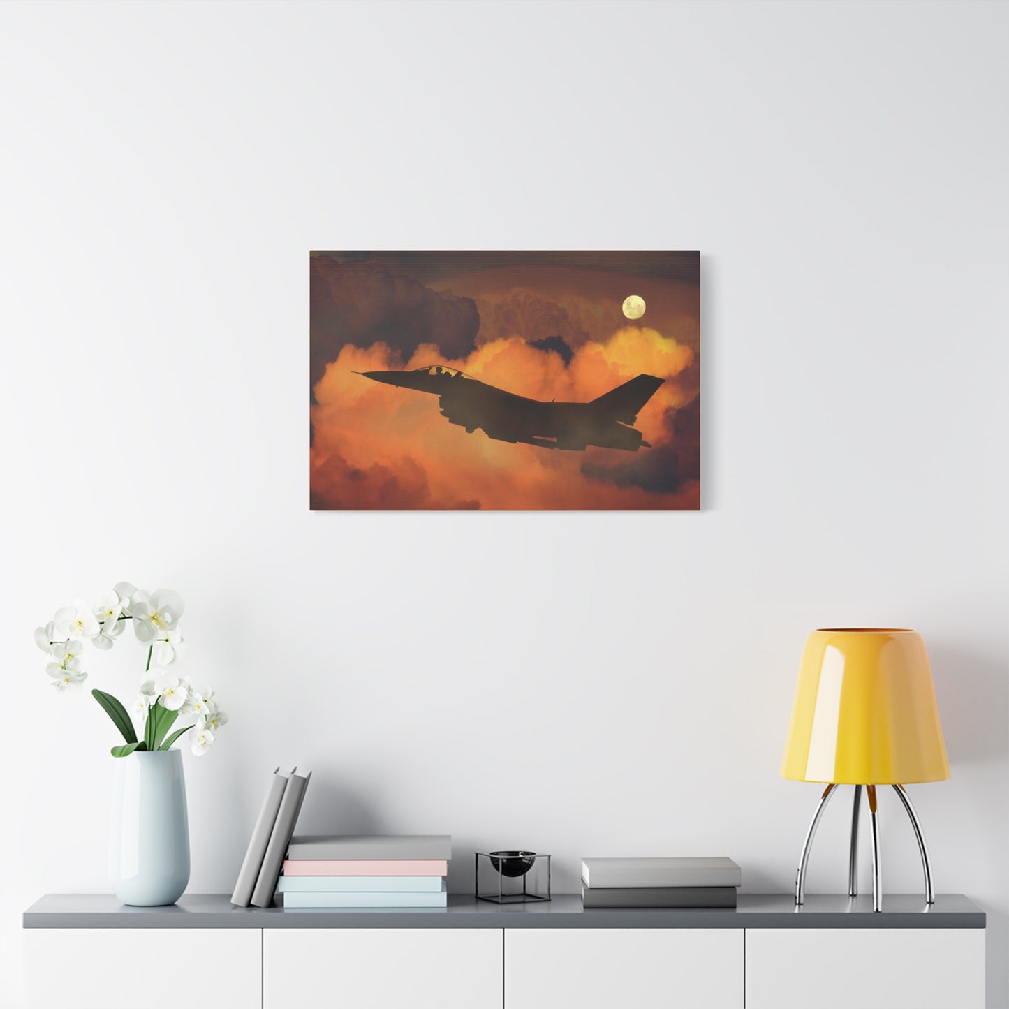 Jet Fighter Matte Canvas, Stretched, 1.25"
