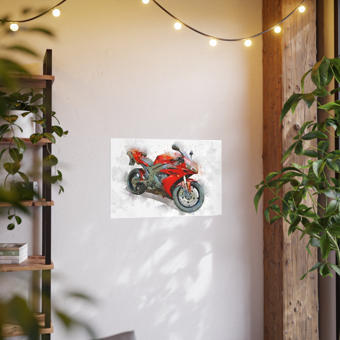 Yamaha R1 Photo Art Paper Posters