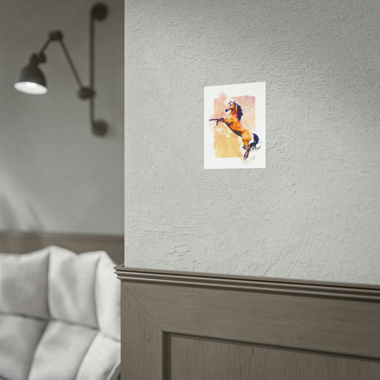 Horse Rolled Posters