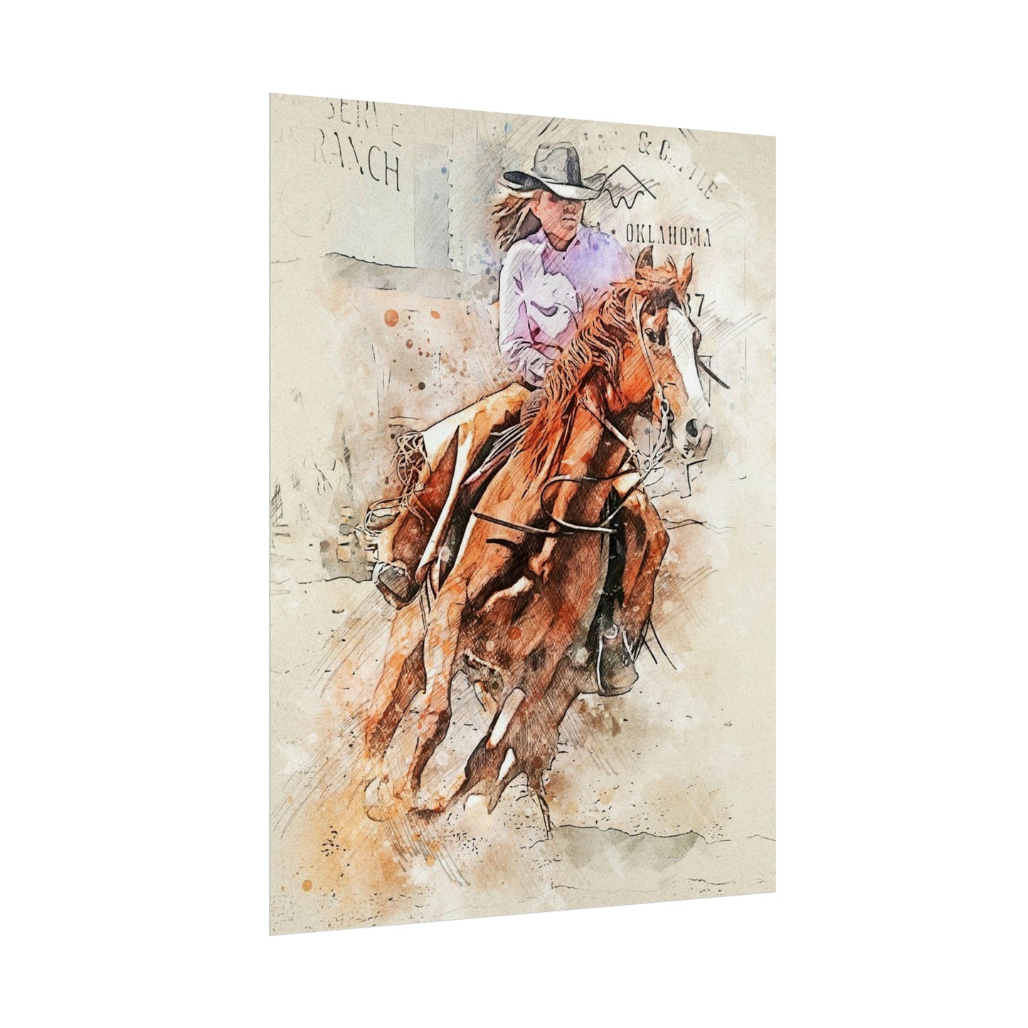 Rodeo Rolled Posters