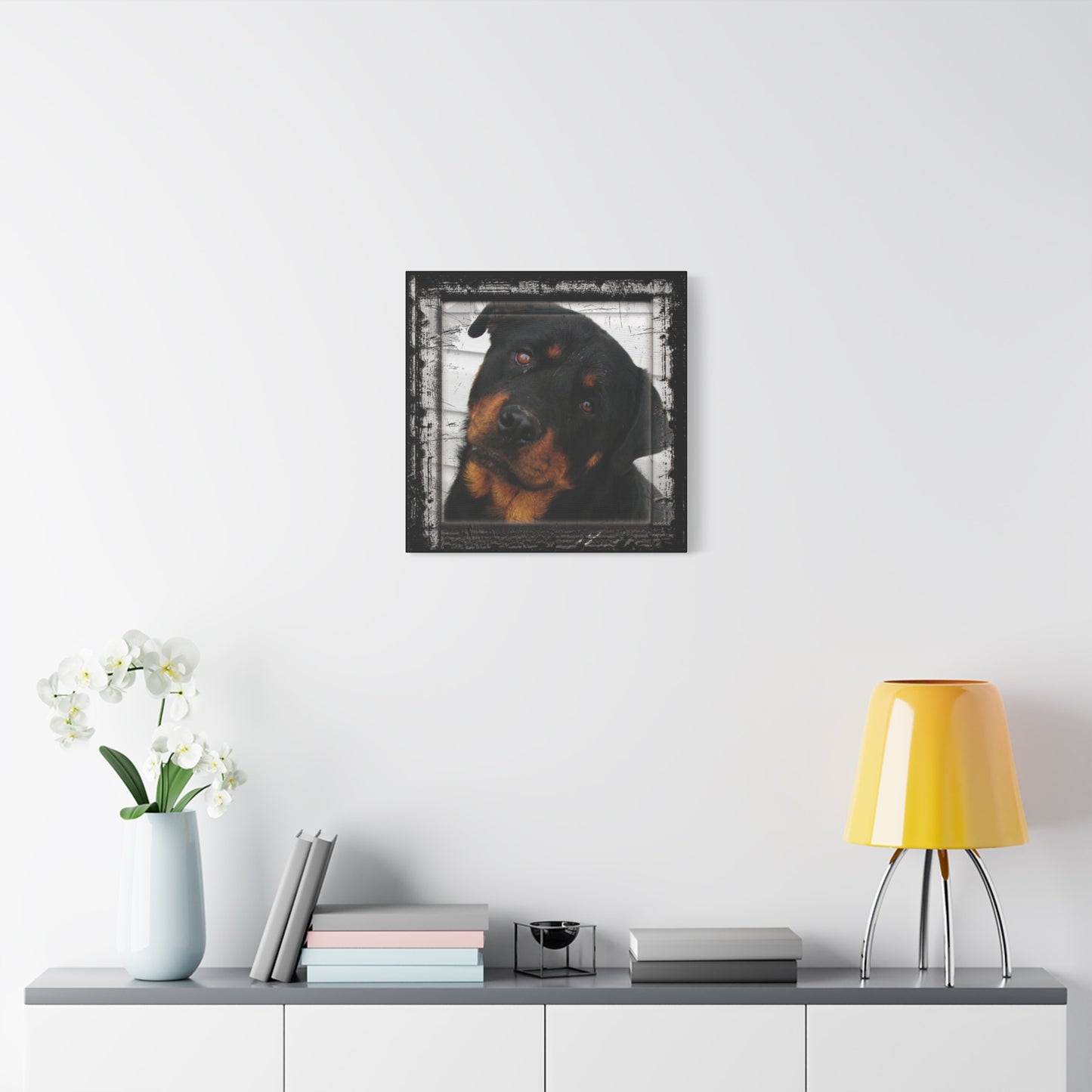 Rotweiller Matte Canvas, Stretched, 1.25"