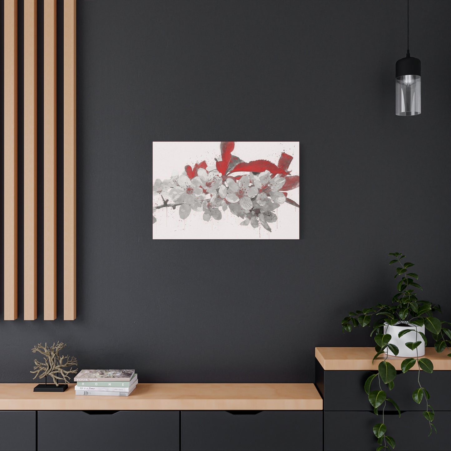 Cherry Blossom Matte Canvas, Stretched, 1.25"