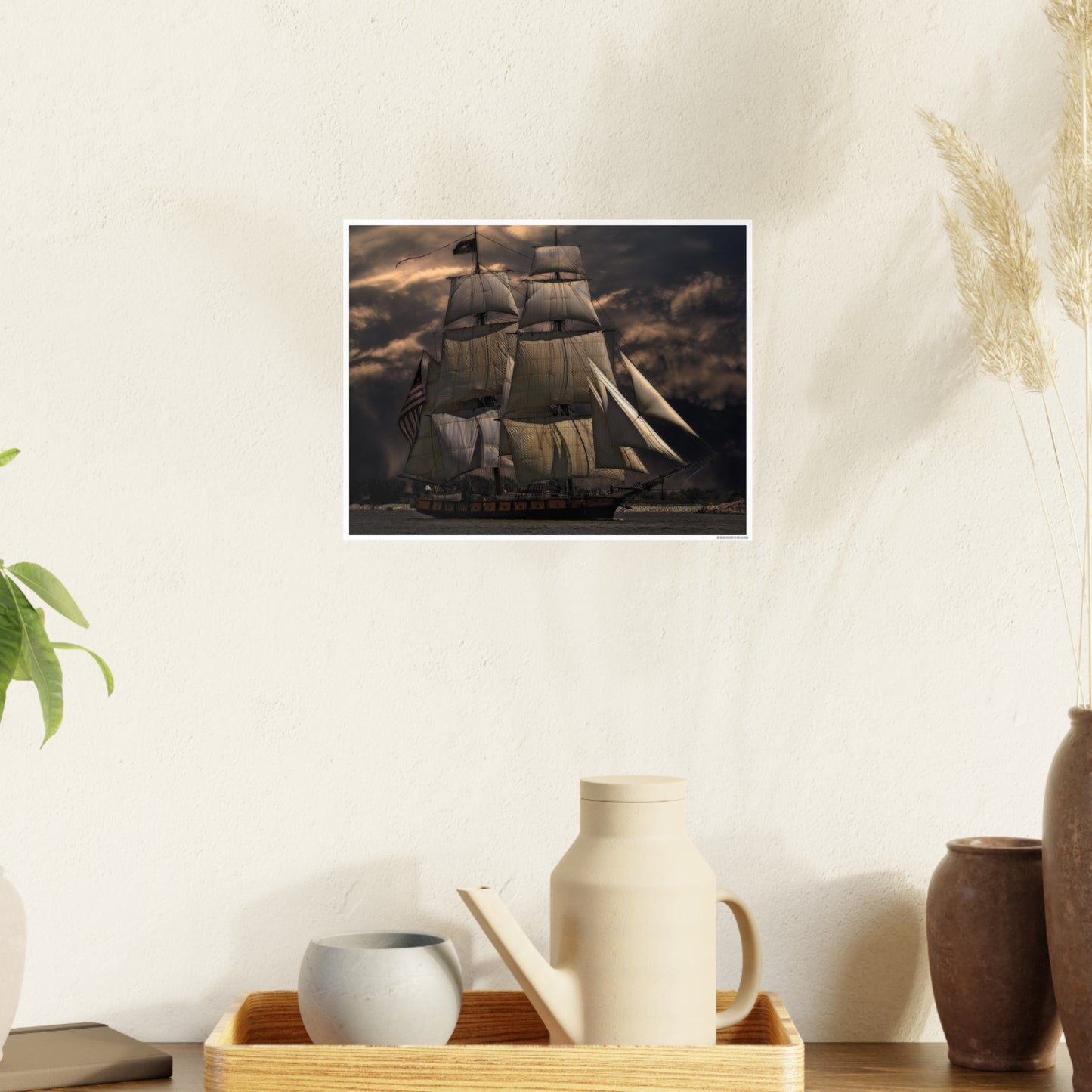 Sailing Ship Photo Art Paper Posters