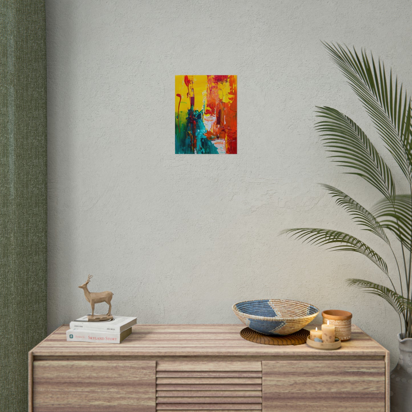 Abstract Rolled Posters