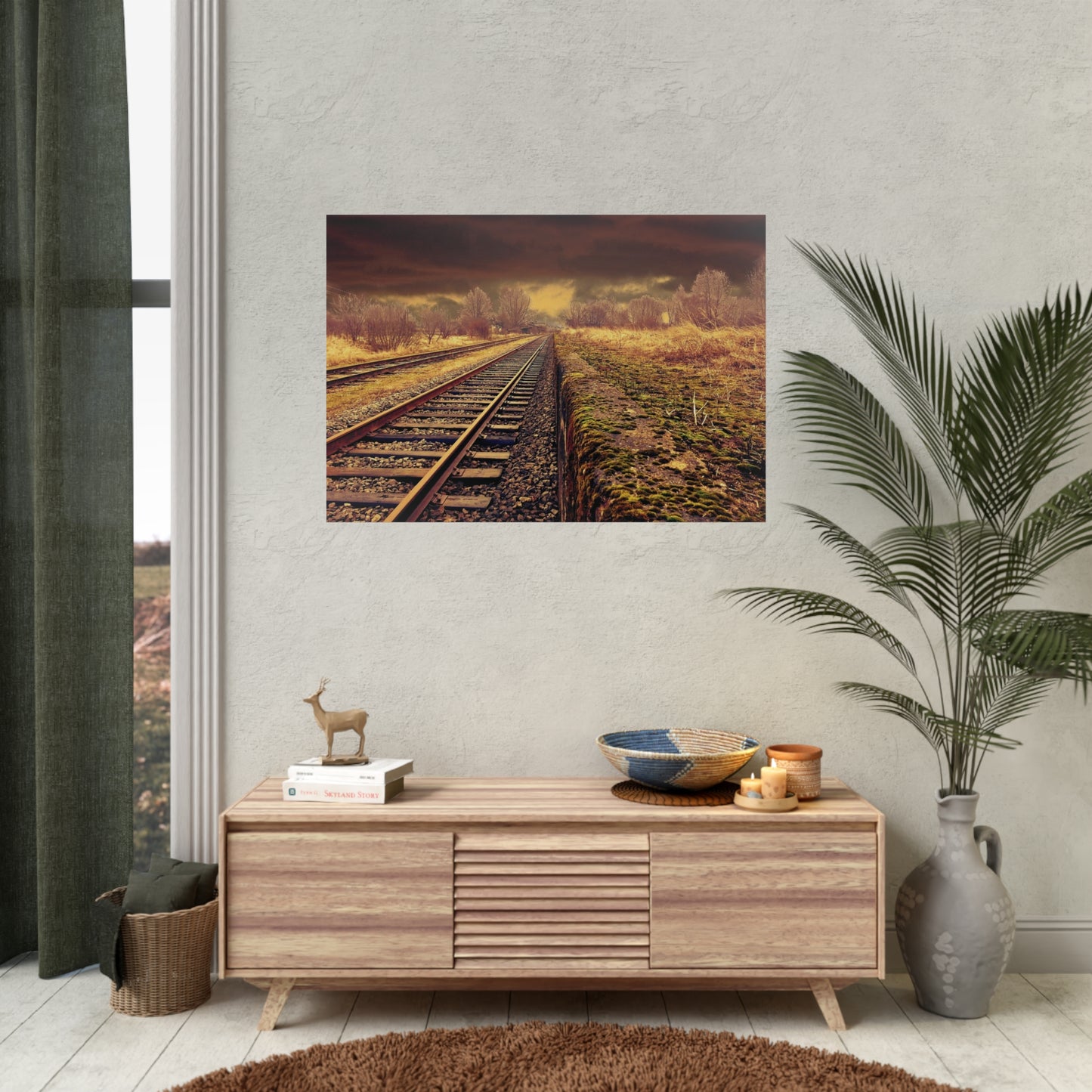 Tracks Rolled Posters