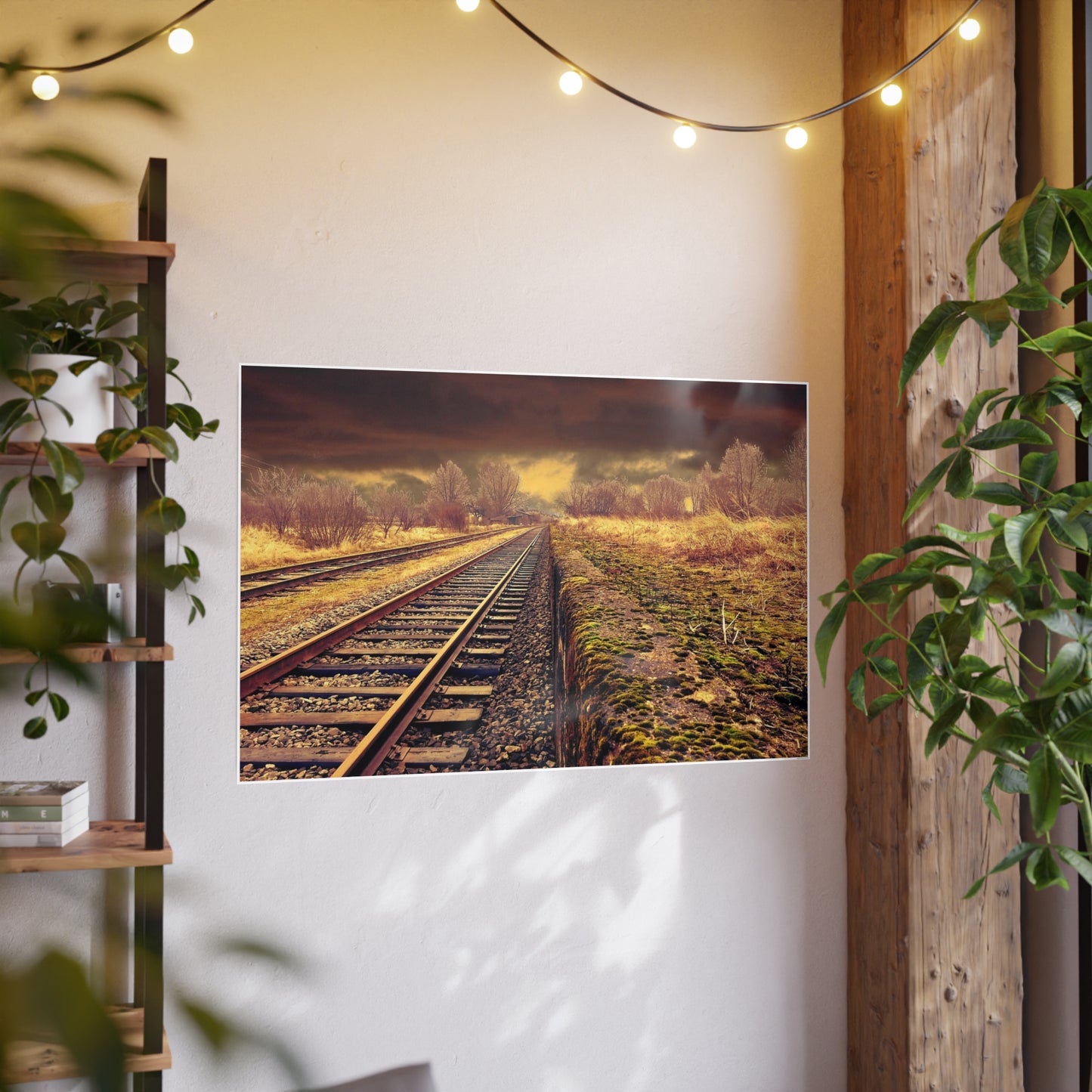 Tracks Photo Art Paper Posters