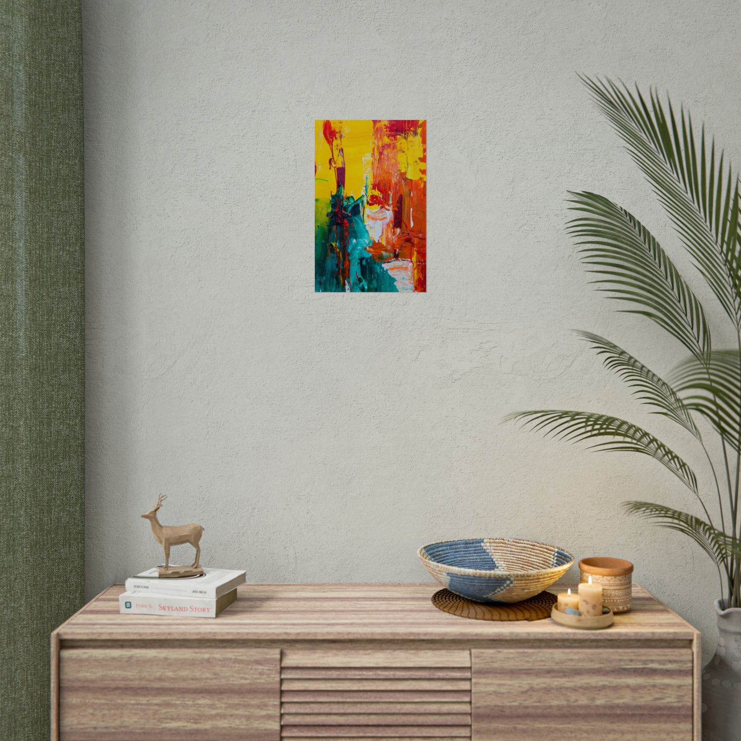 Abstract Rolled Posters