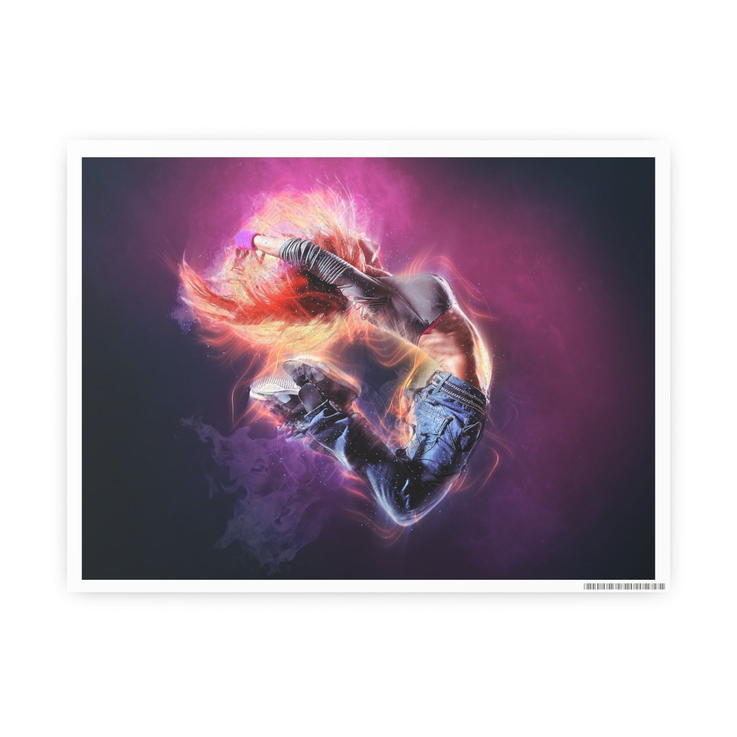 Woman Photo Art Paper Posters