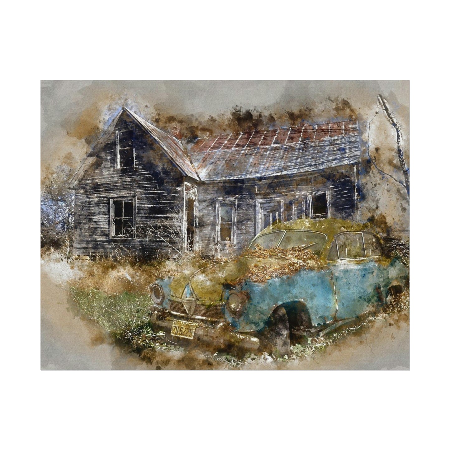 Old Barn Rolled Posters