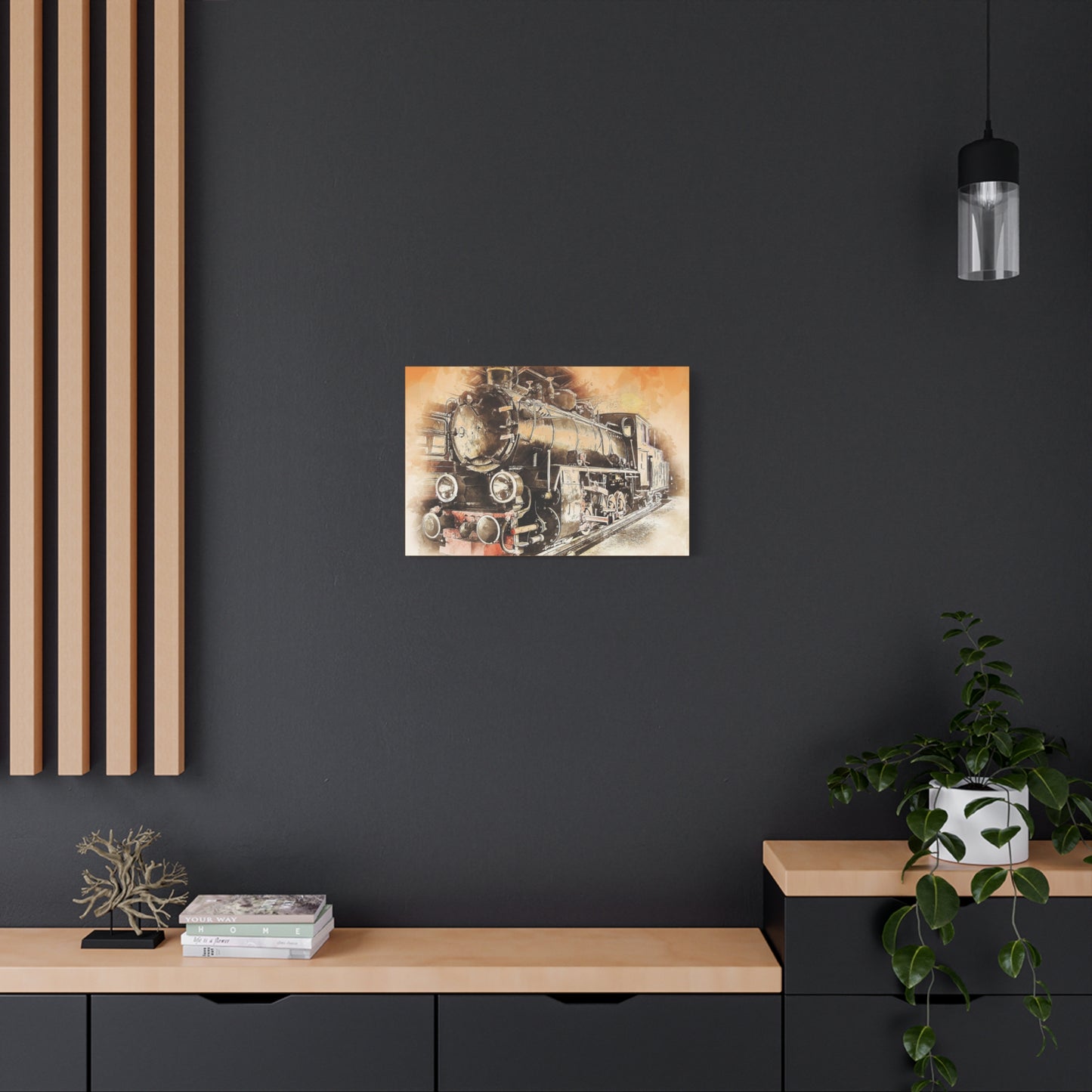 Locomotive Matte Canvas, Stretched, 1.25"