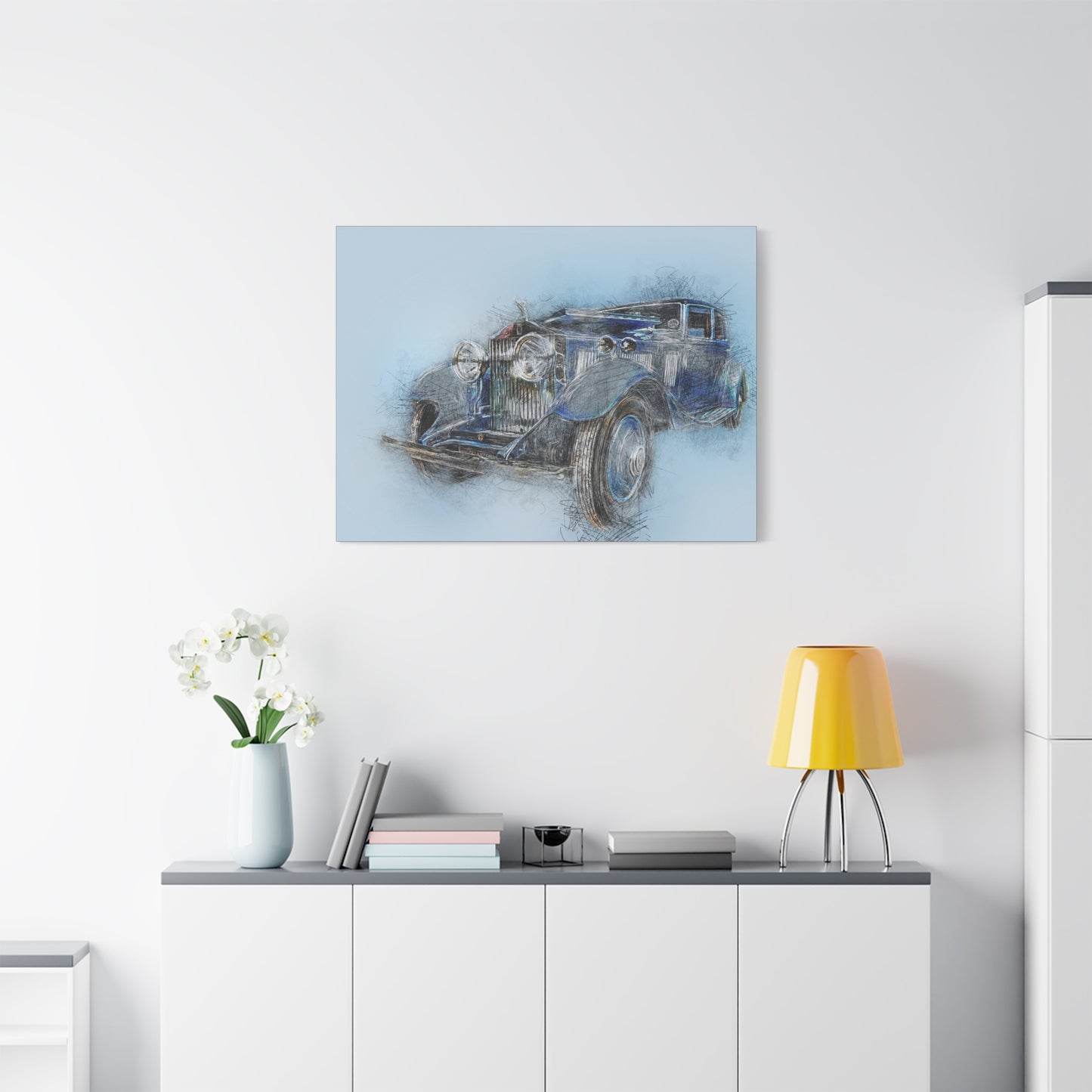 Old Car Matte Canvas, Stretched, 1.25"