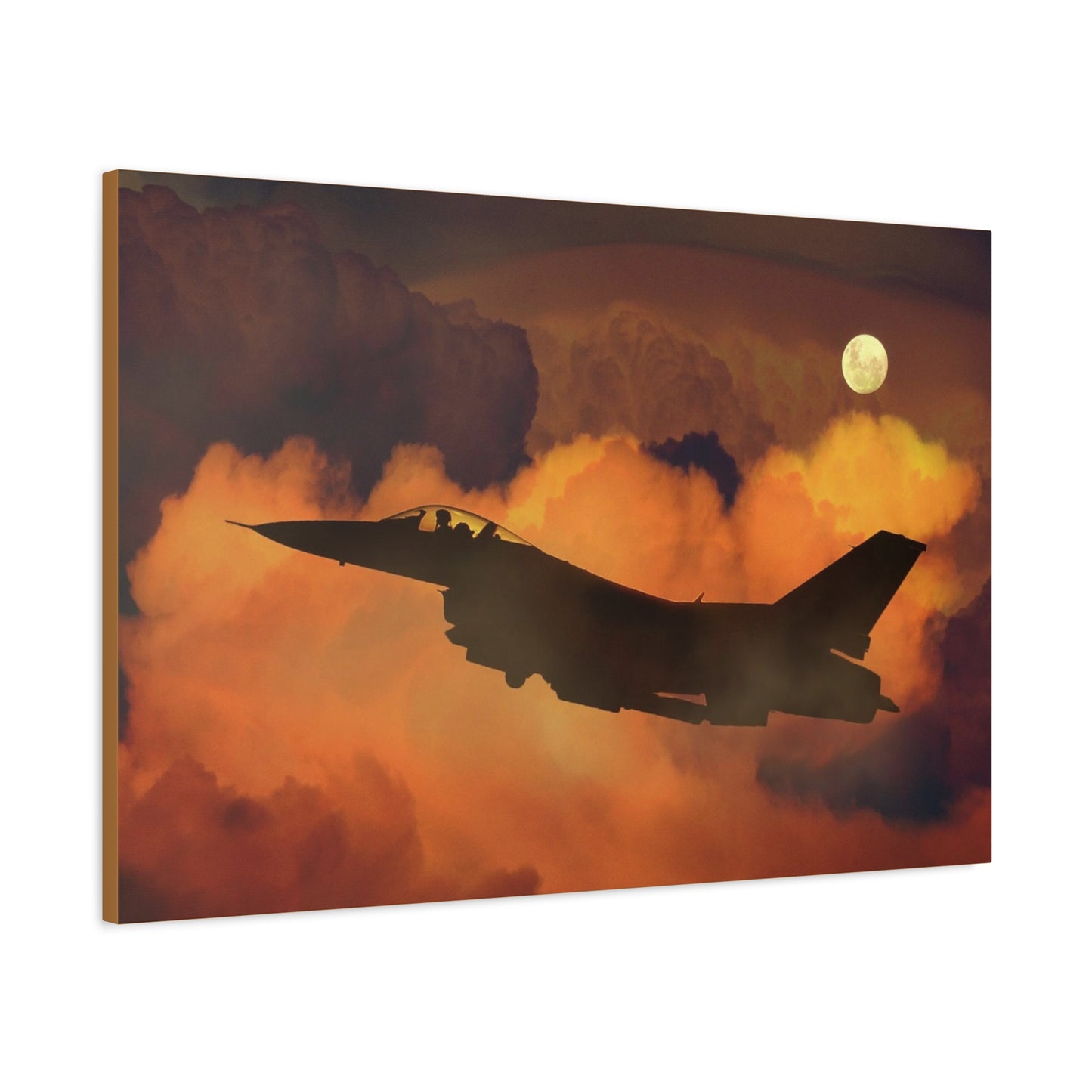 Jet Fighter Matte Canvas, Stretched, 1.25"