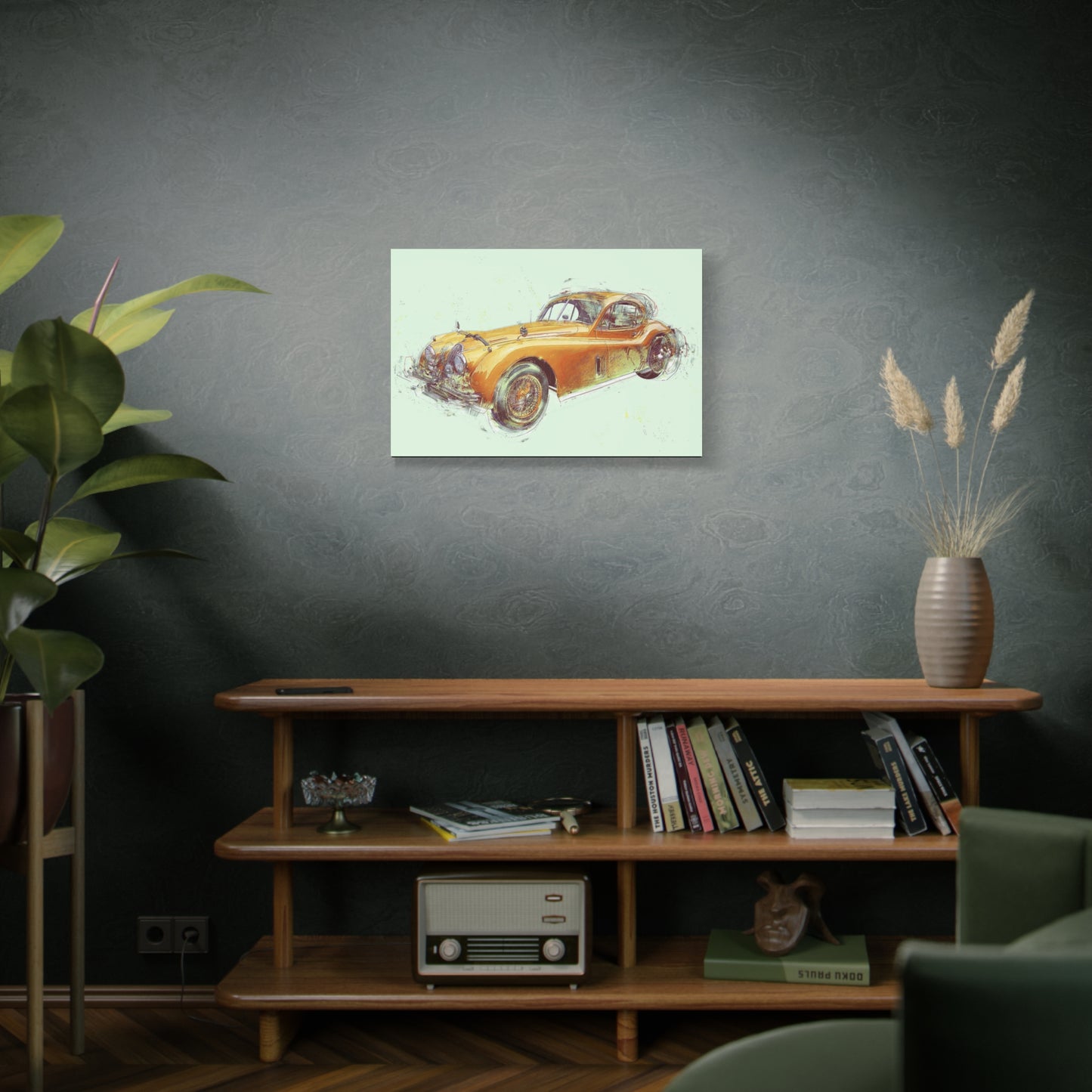 Jaguar Matte Canvas, Stretched, 1.25"