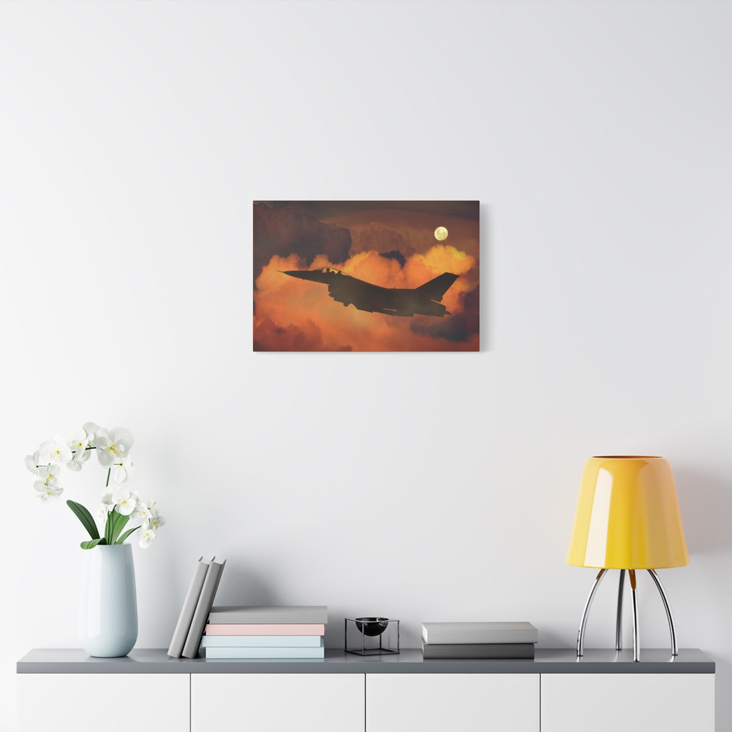 Jet Fighter Matte Canvas, Stretched, 1.25"