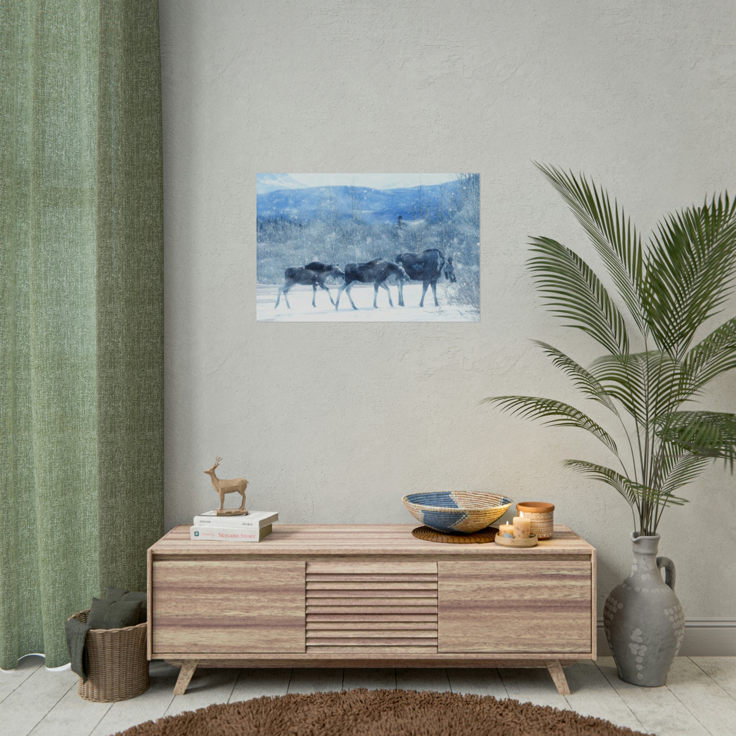 Moose Rolled Posters
