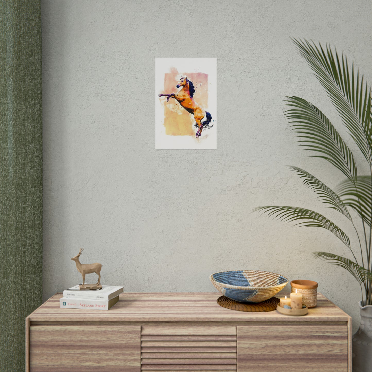 Horse Rolled Posters