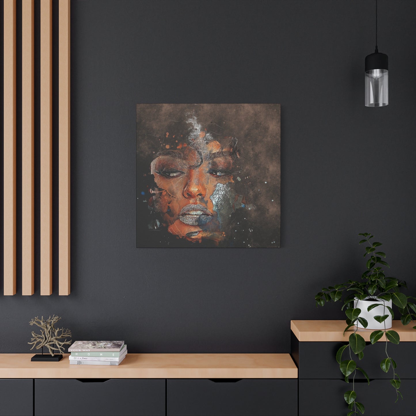 Woman Matte Canvas, Stretched, 1.25"