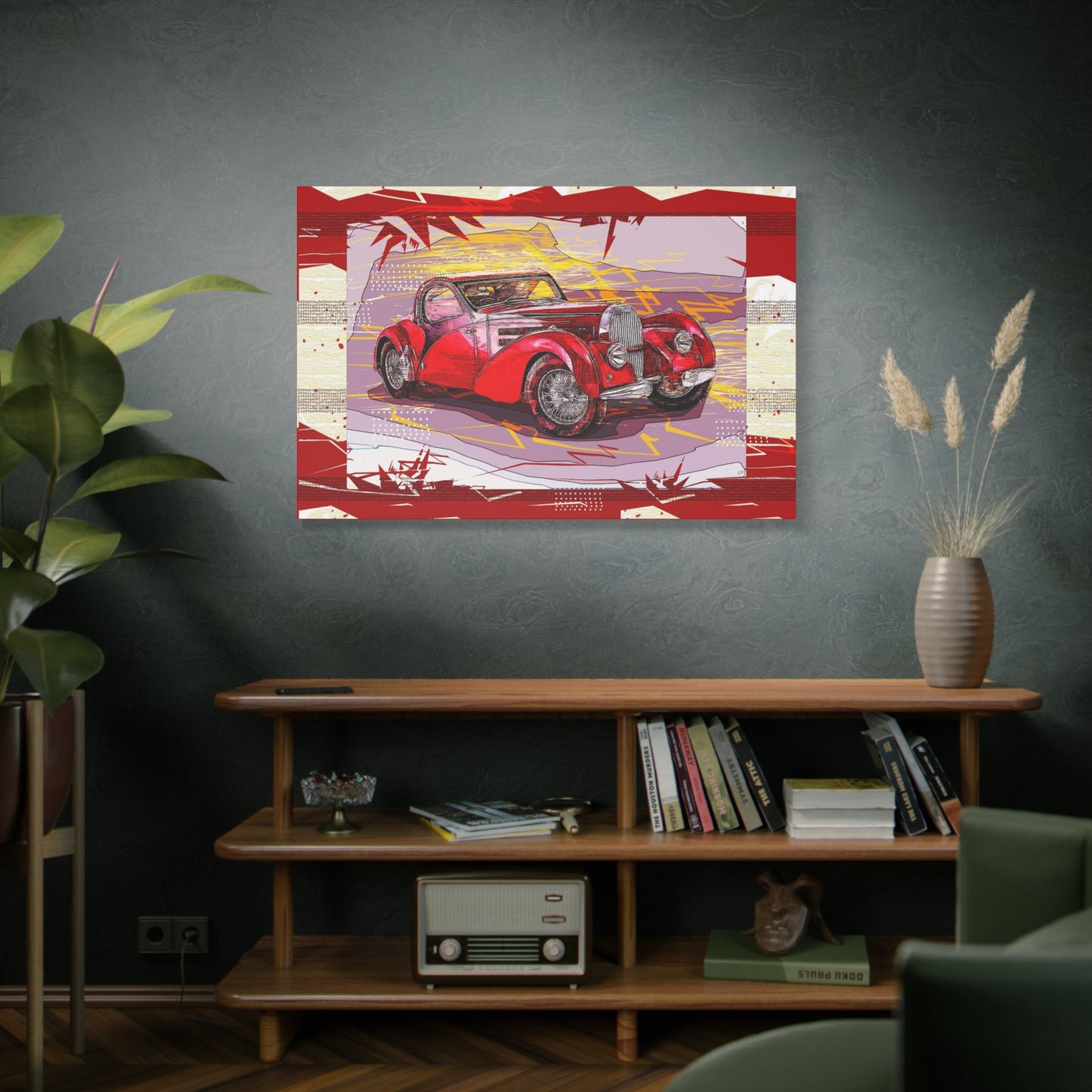 Bugatti Matte Canvas, Stretched, 1.25"
