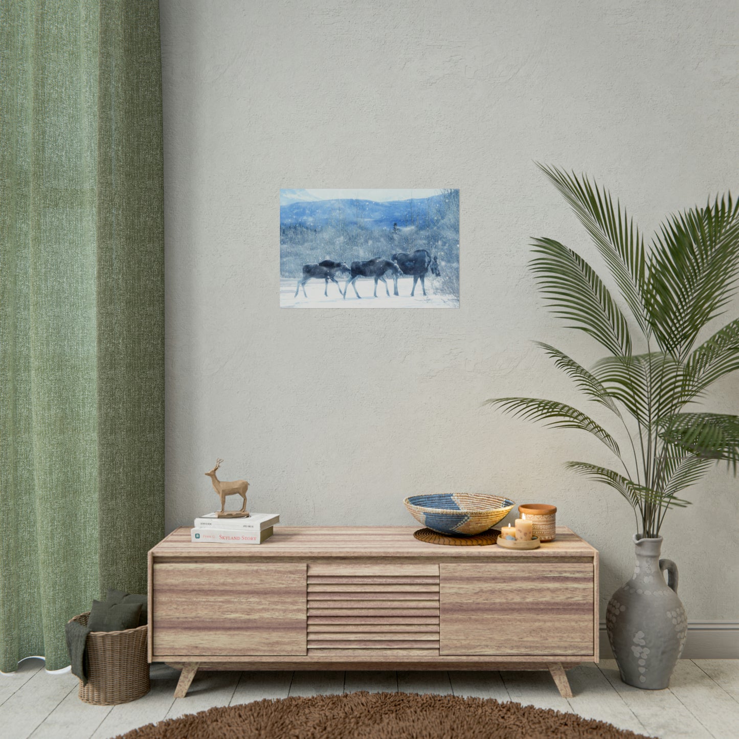Moose Rolled Posters