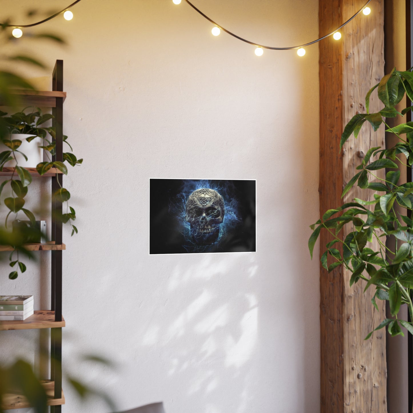 Skull Photo Art Paper Posters