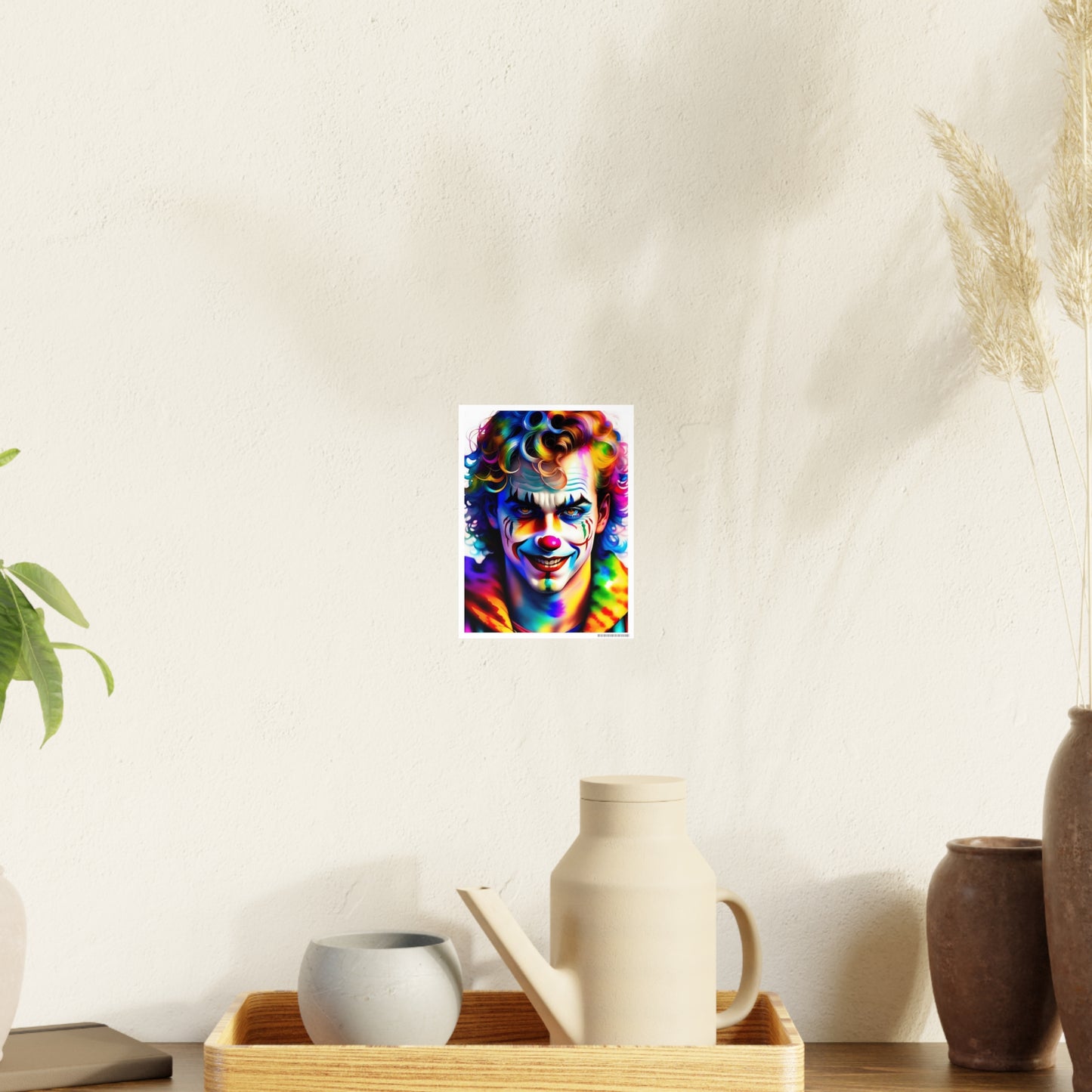 Clown AI Gen Photo Art Paper Posters