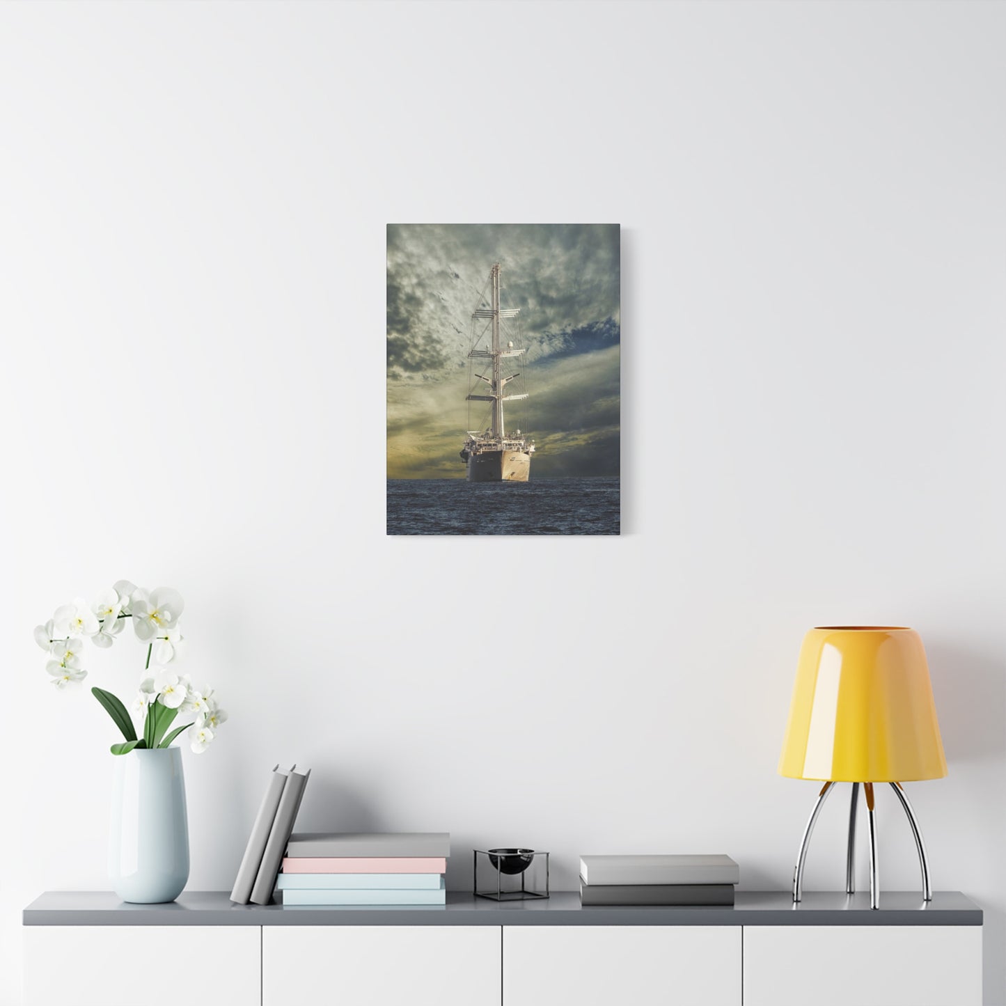 Ship Matte Canvas, Stretched, 1.25"