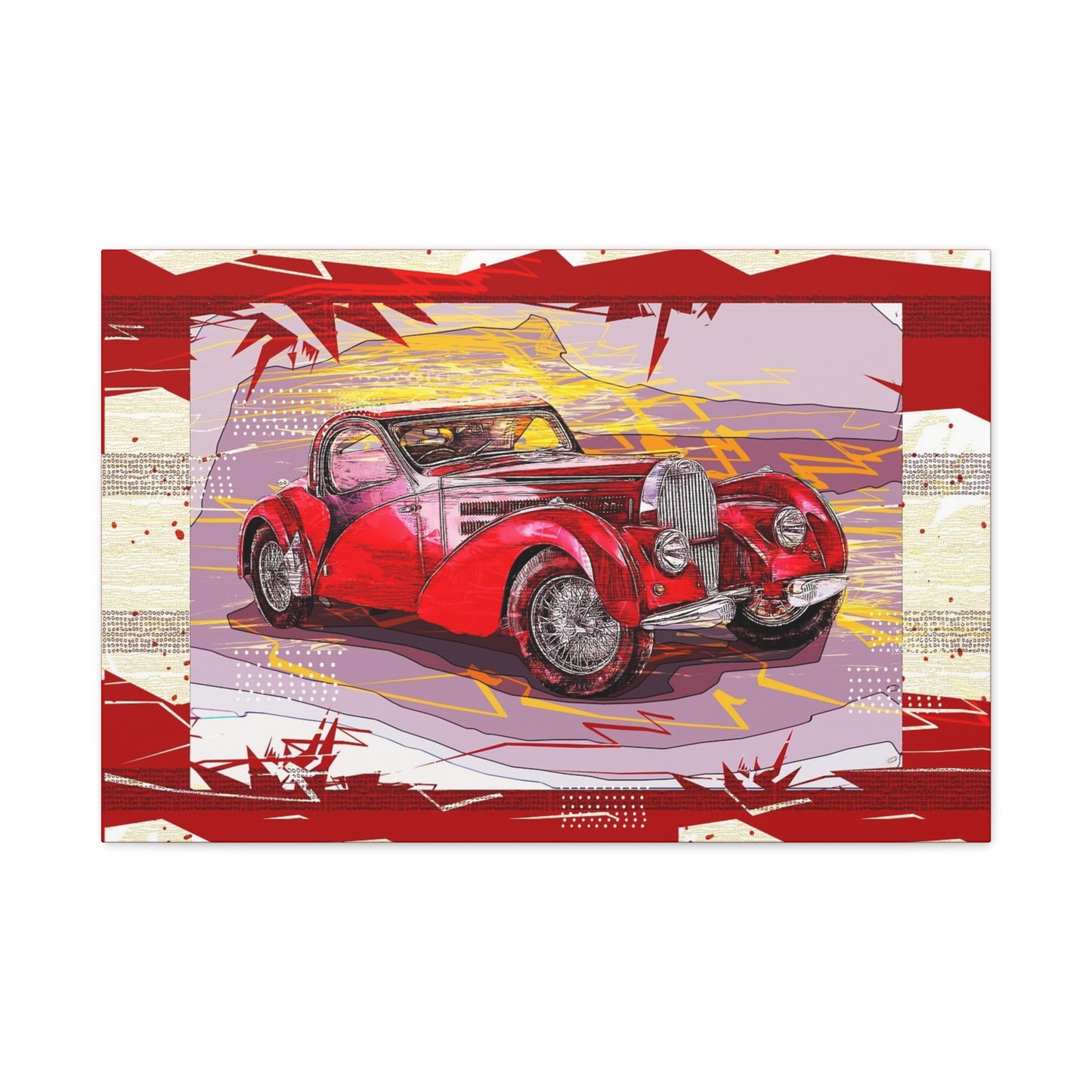 Bugatti Matte Canvas, Stretched, 1.25"