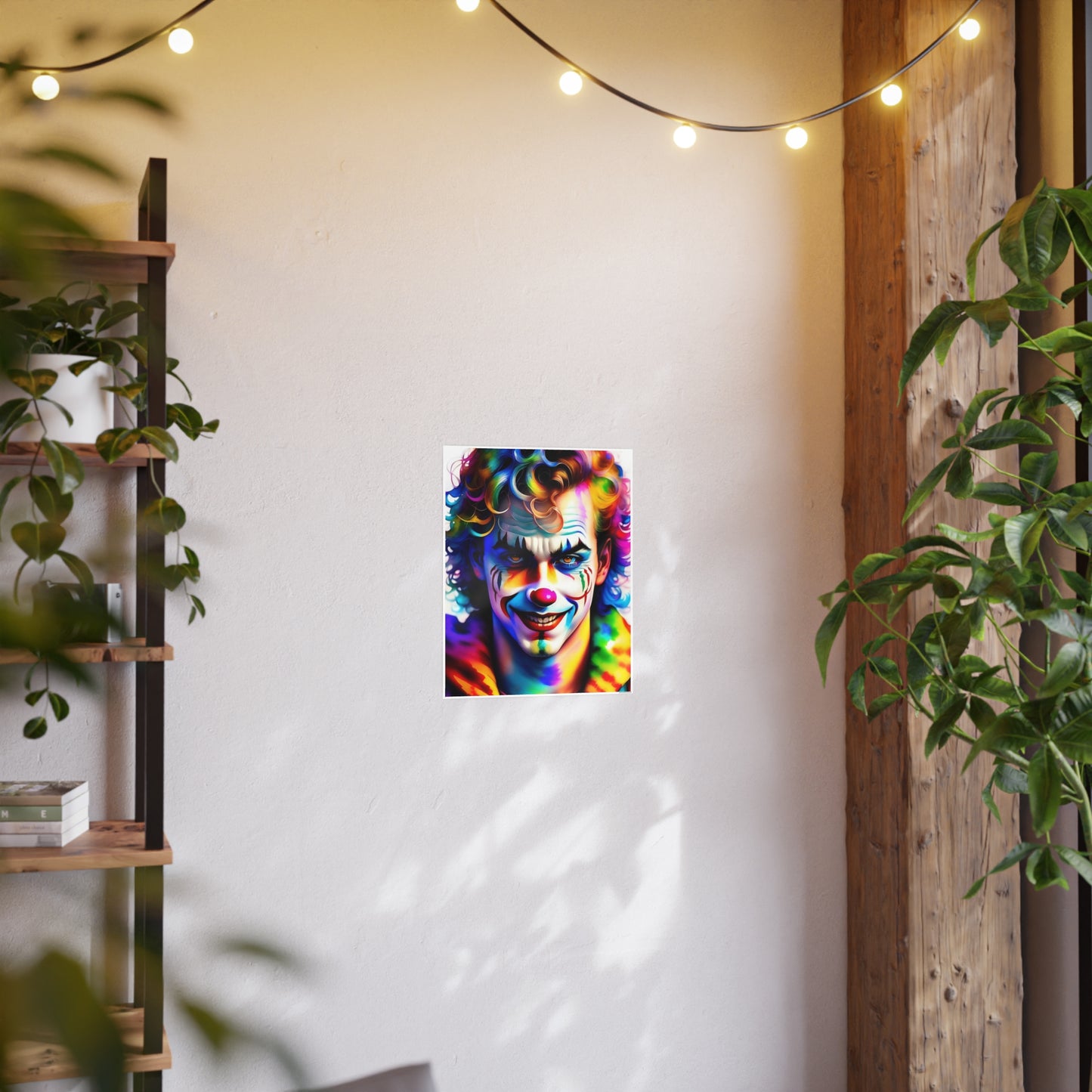 Clown AI Gen Photo Art Paper Posters