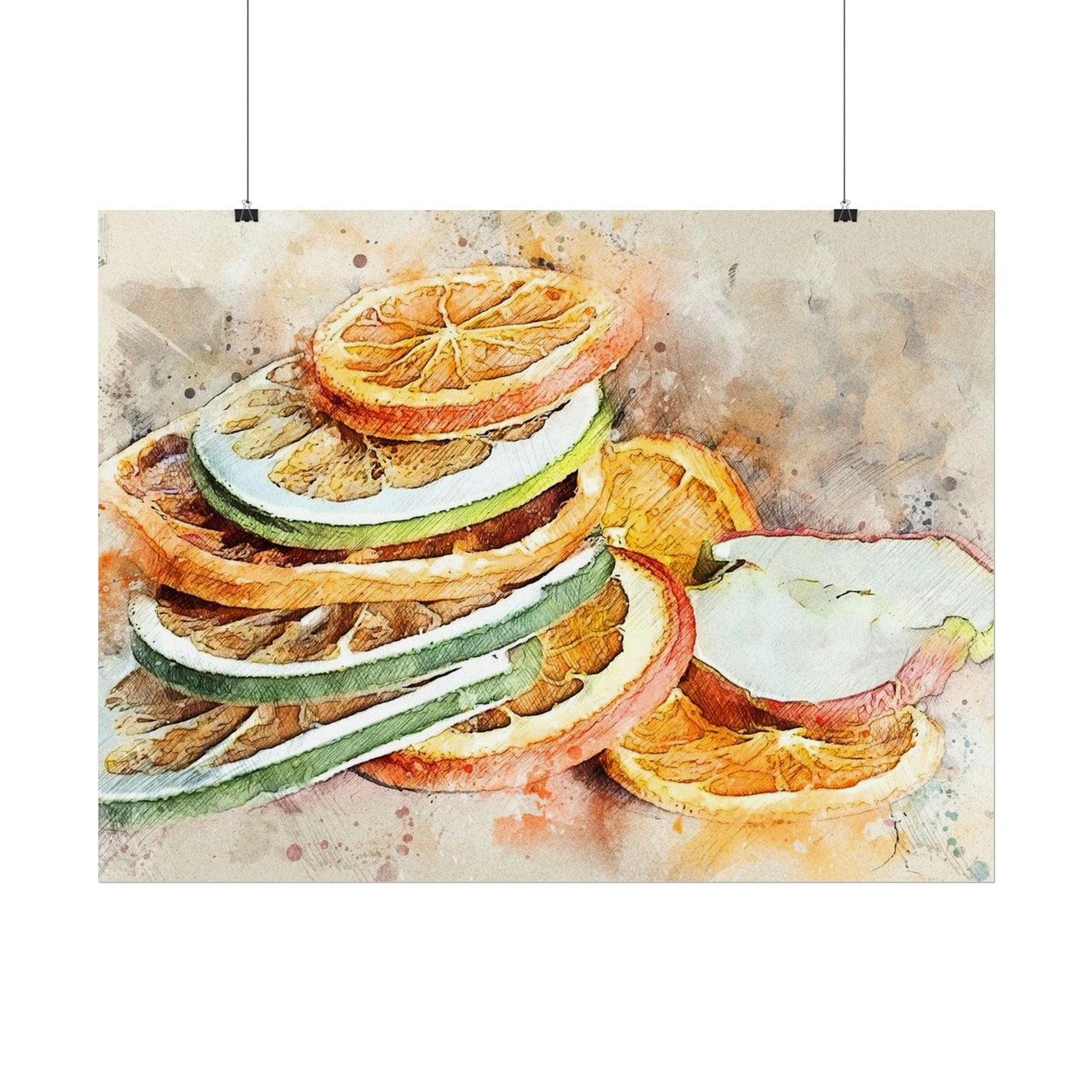 fruits Rolled Posters