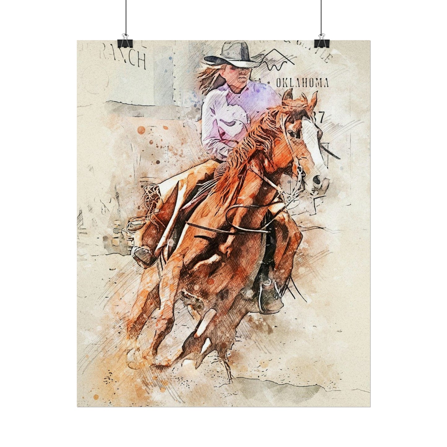 Rodeo Rolled Posters