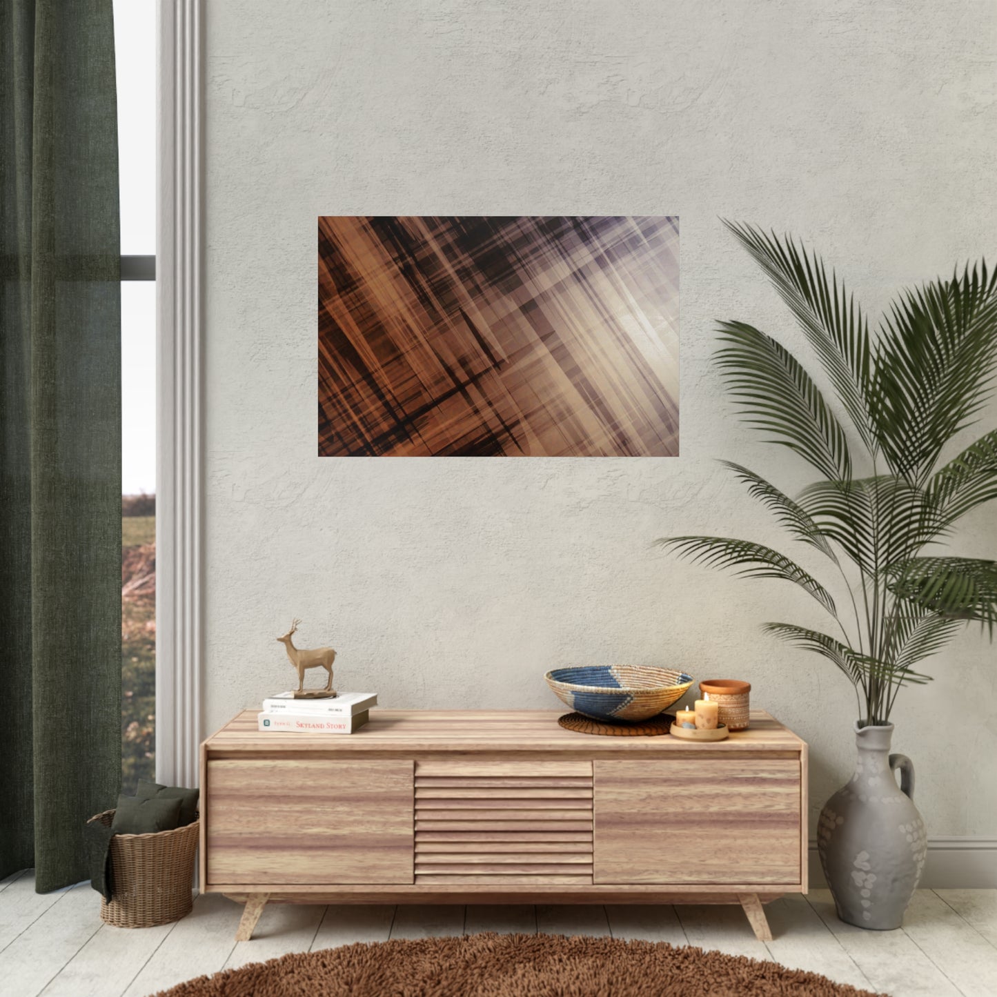 Abstract Rolled Posters