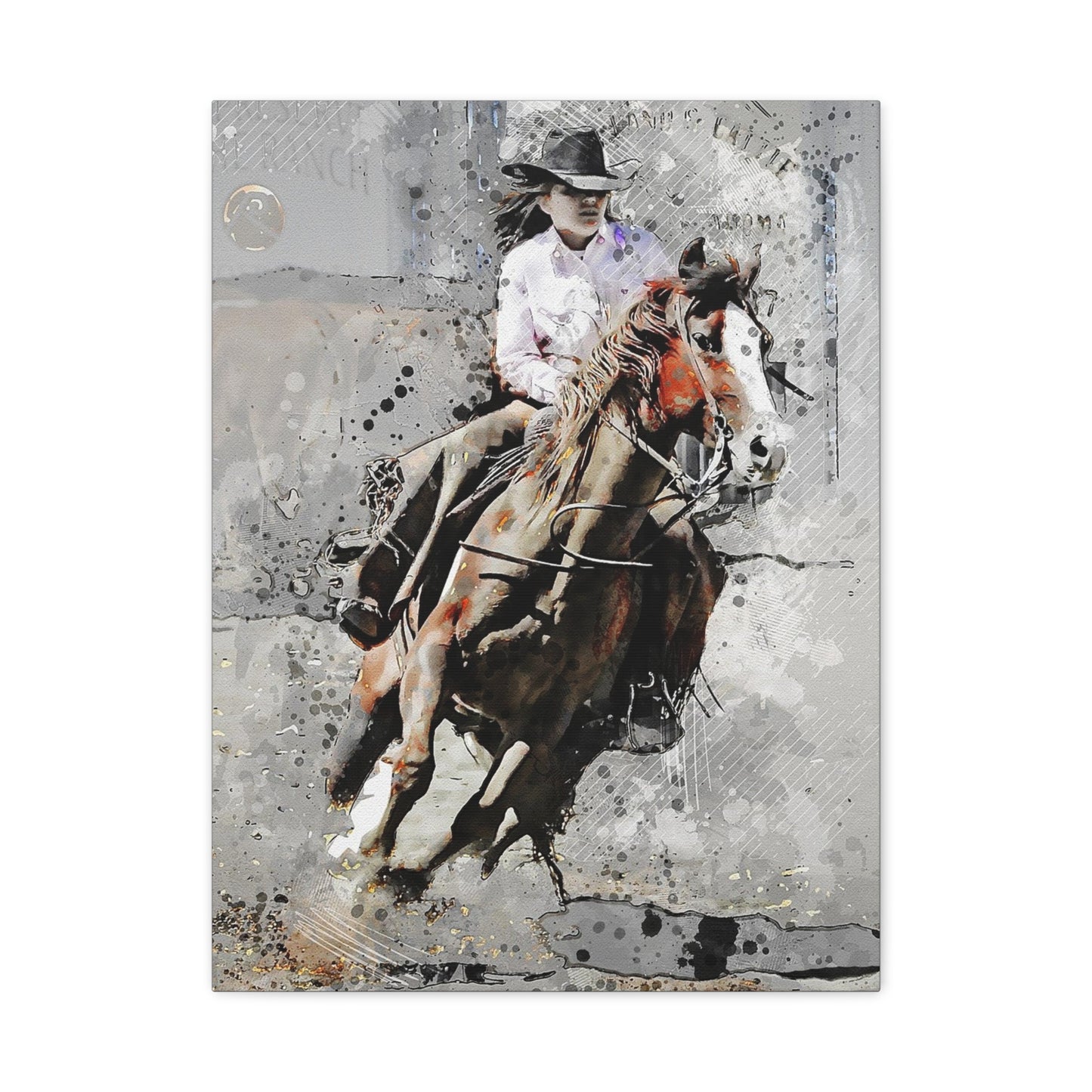Rodeo Matte Canvas, Stretched, 1.25"