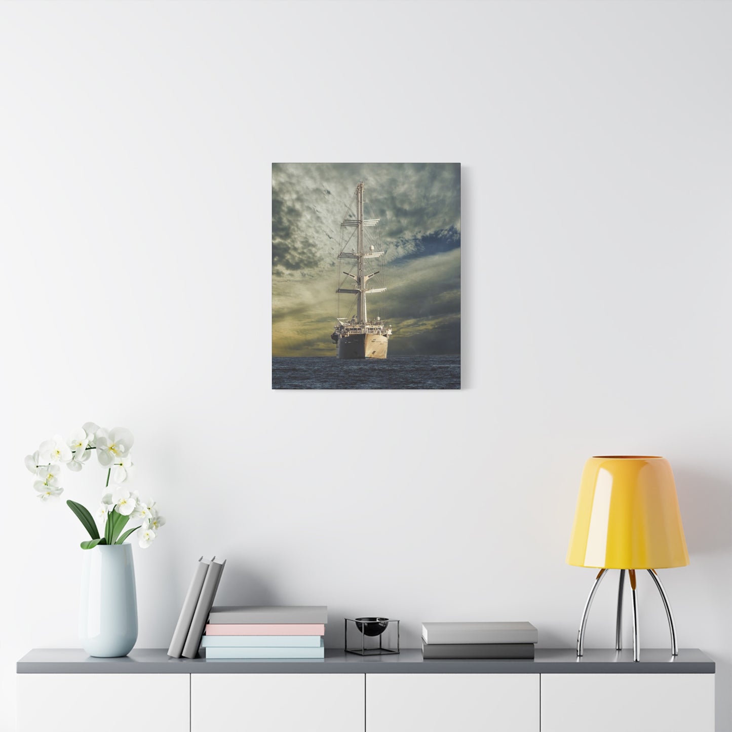 Ship Matte Canvas, Stretched, 1.25"