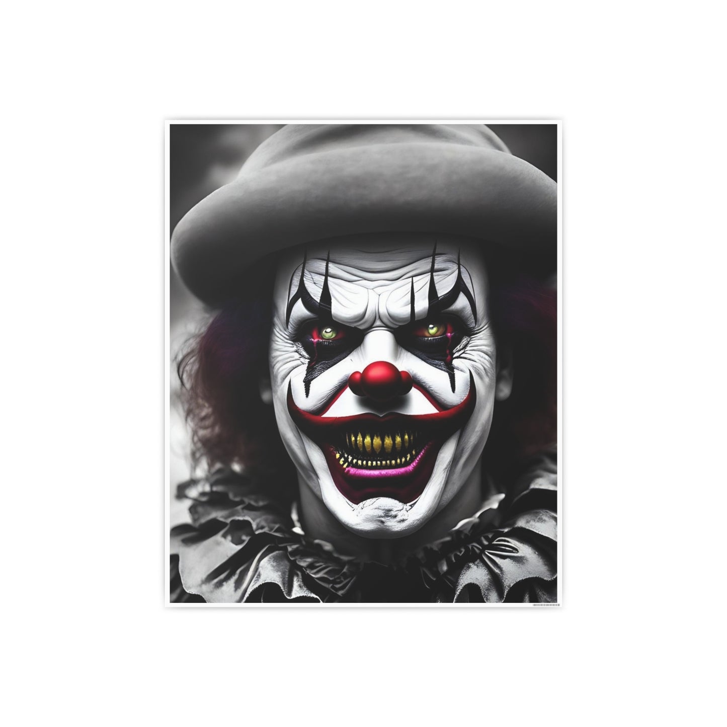 Clown AI Gen Photo Art Paper Posters