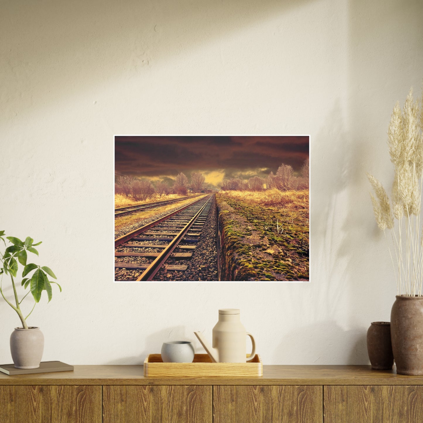 Tracks Photo Art Paper Posters