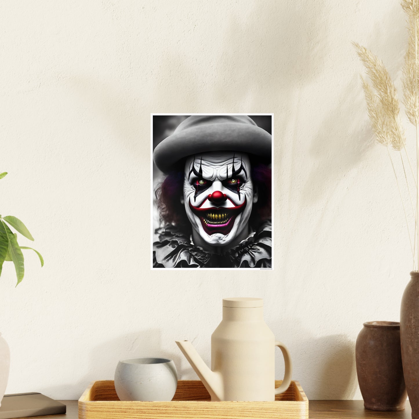 Clown AI Gen Photo Art Paper Posters