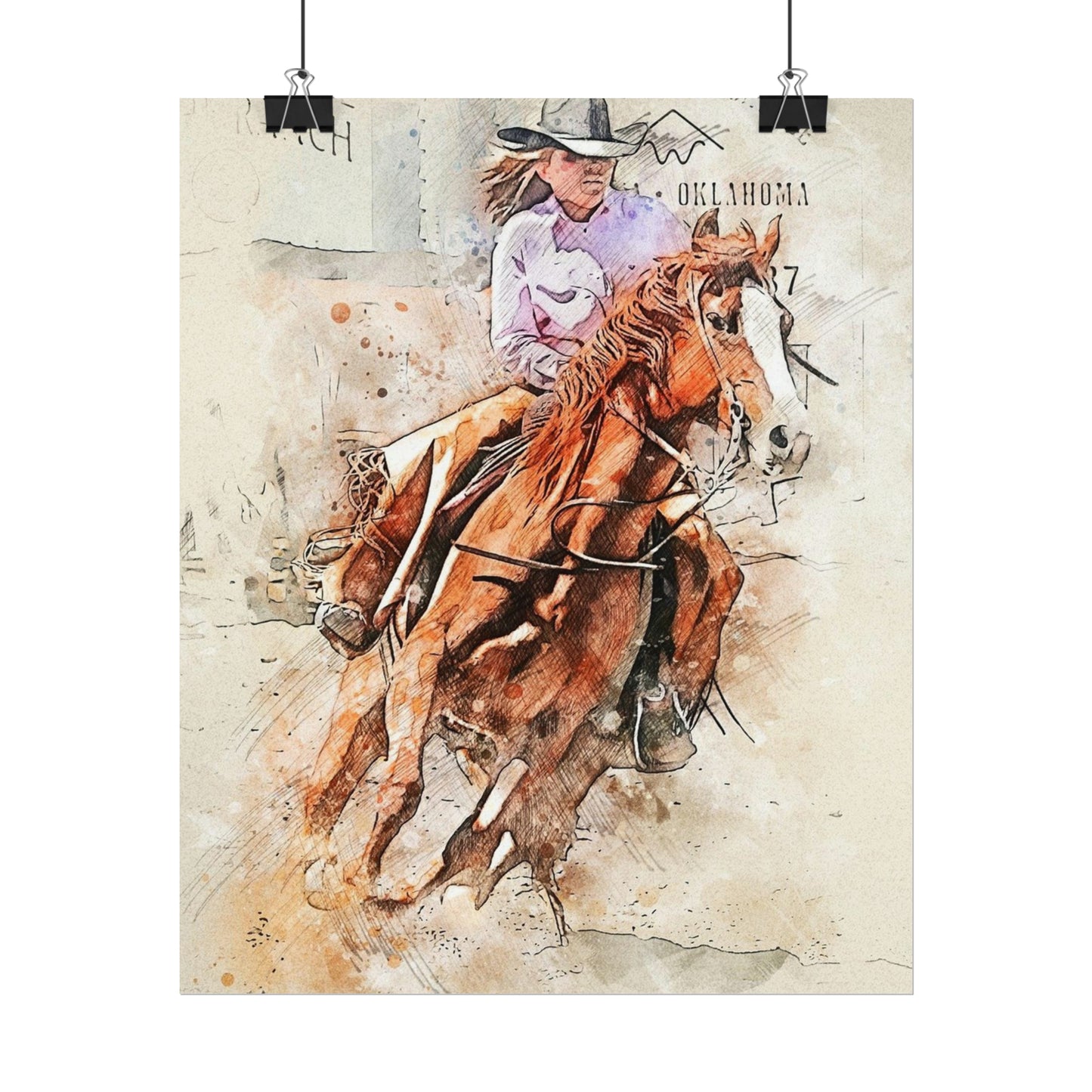 Rodeo Rolled Posters