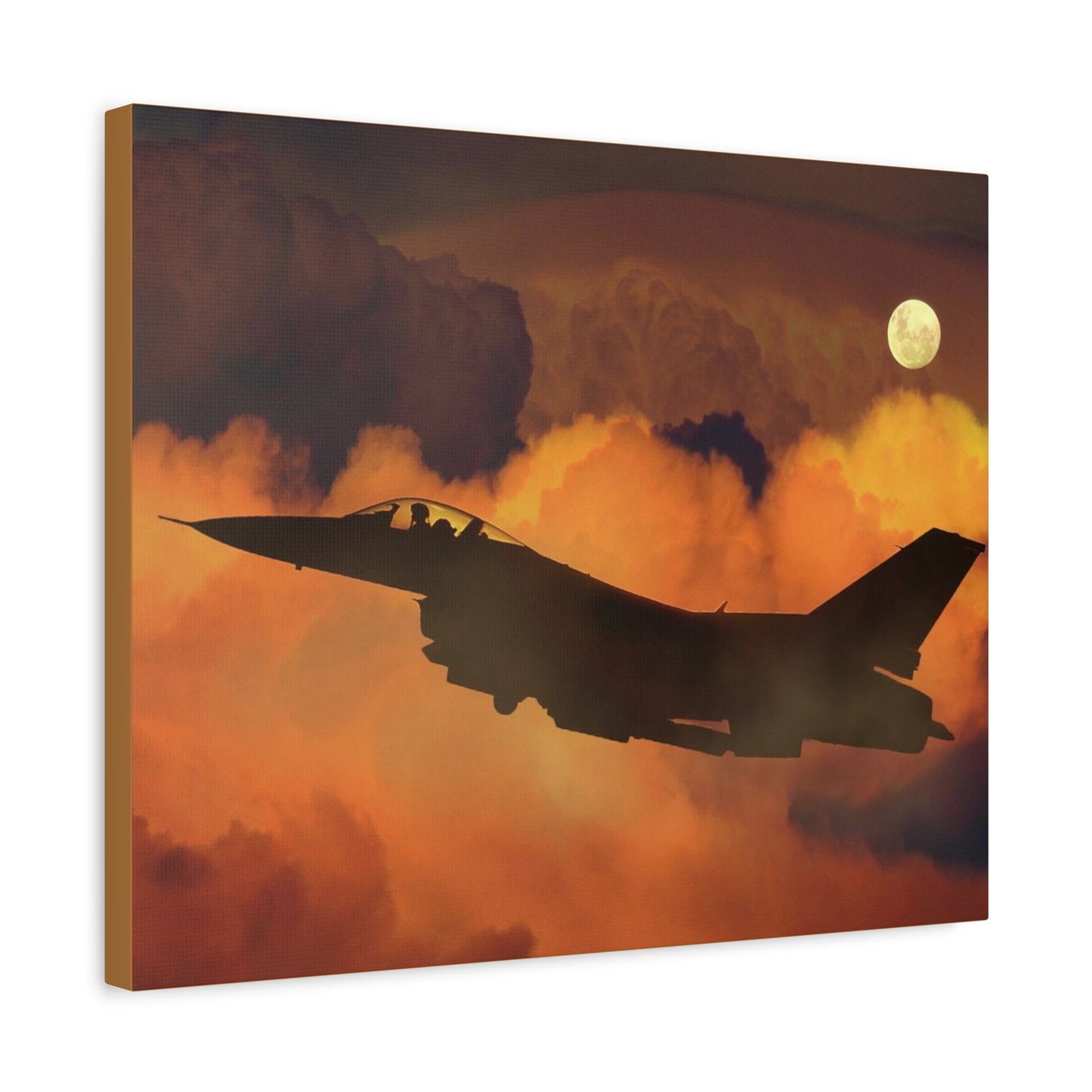 Jet Fighter Matte Canvas, Stretched, 1.25"