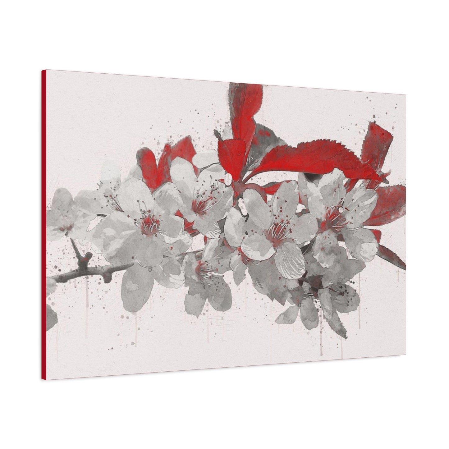 Cherry Blossom Matte Canvas, Stretched, 1.25"