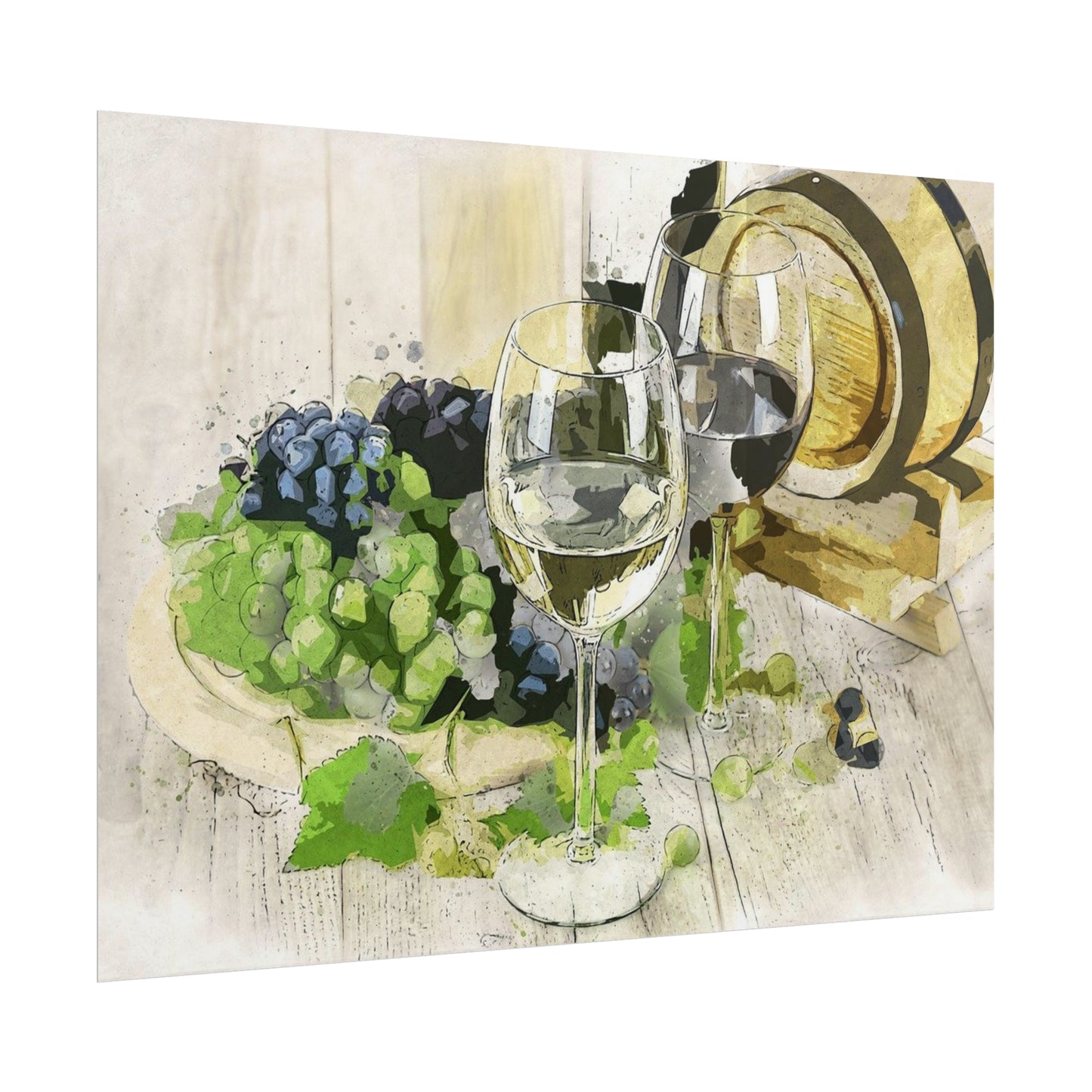 Wine Rolled Posters
