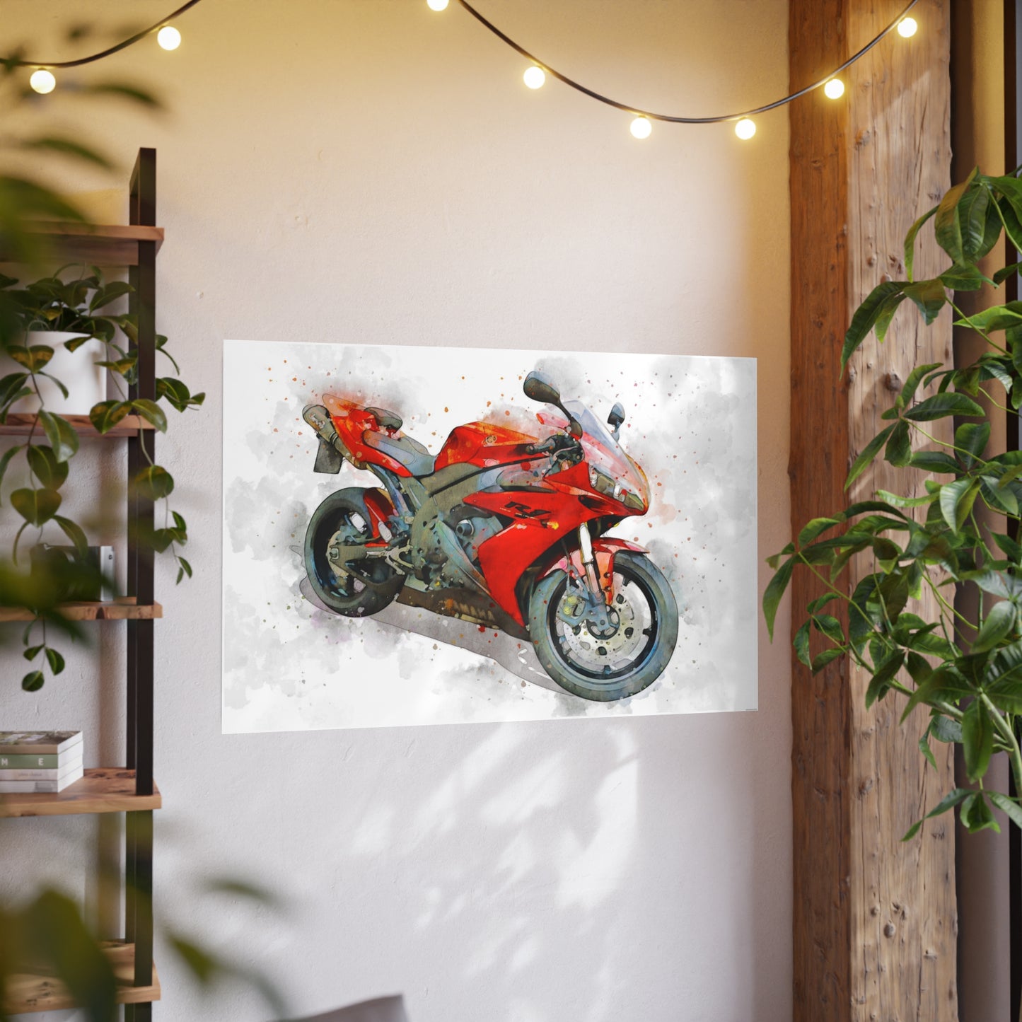 Yamaha R1 Photo Art Paper Posters
