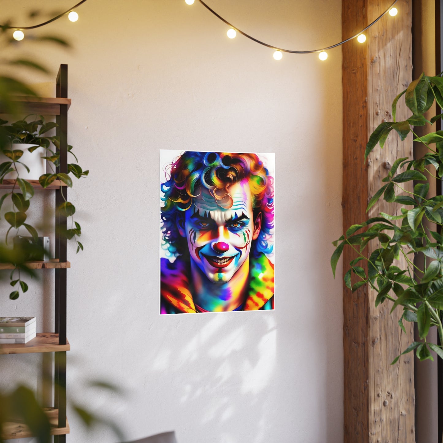 Clown AI Gen Photo Art Paper Posters