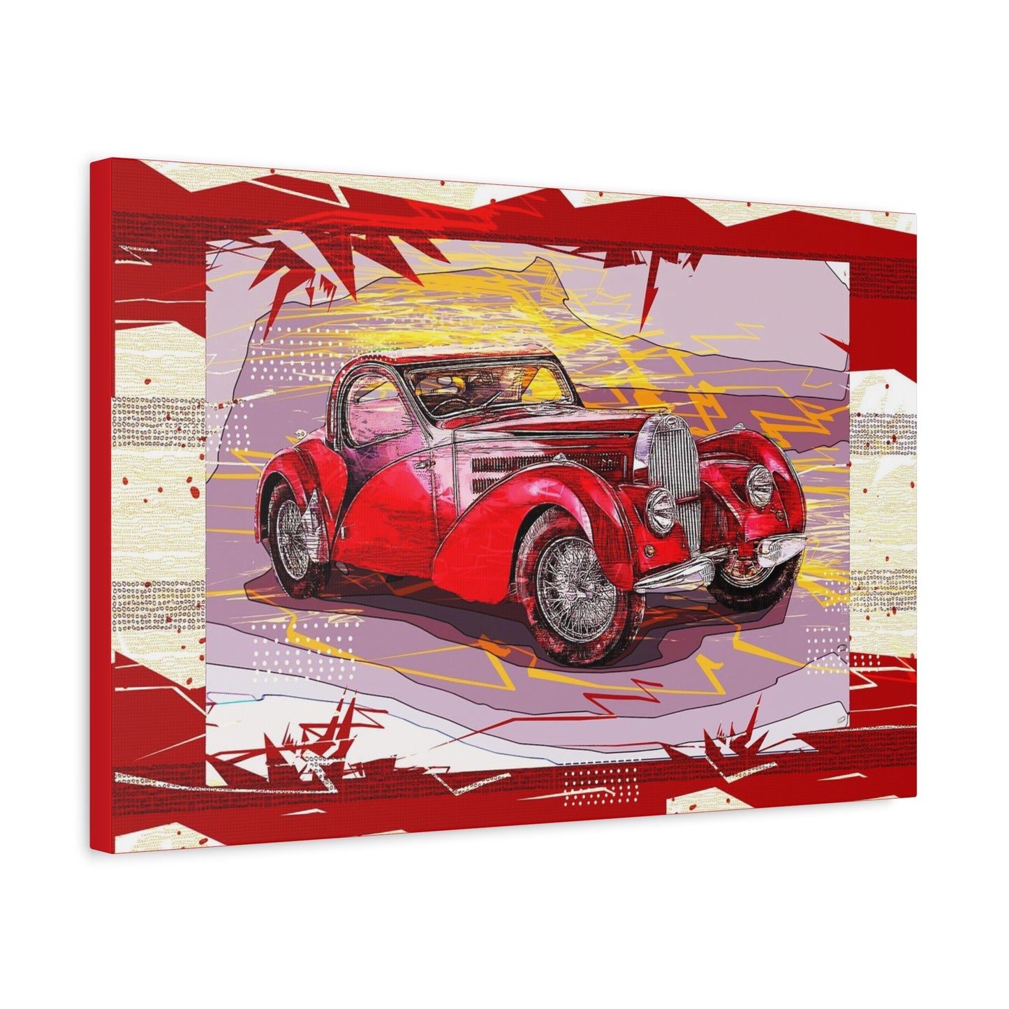 Bugatti Matte Canvas, Stretched, 1.25"