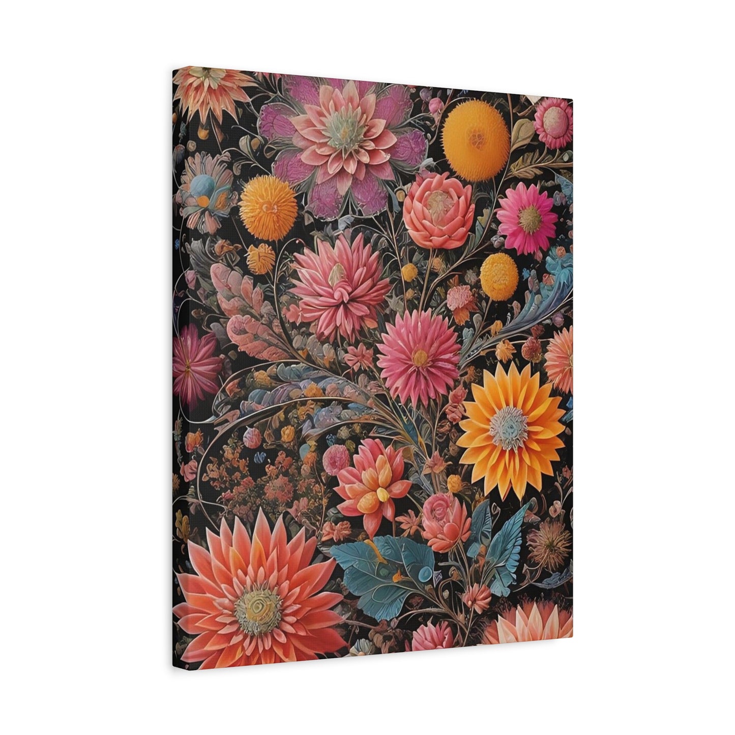Flowers AI Gen Matte Canvas, Stretched, 1.25"