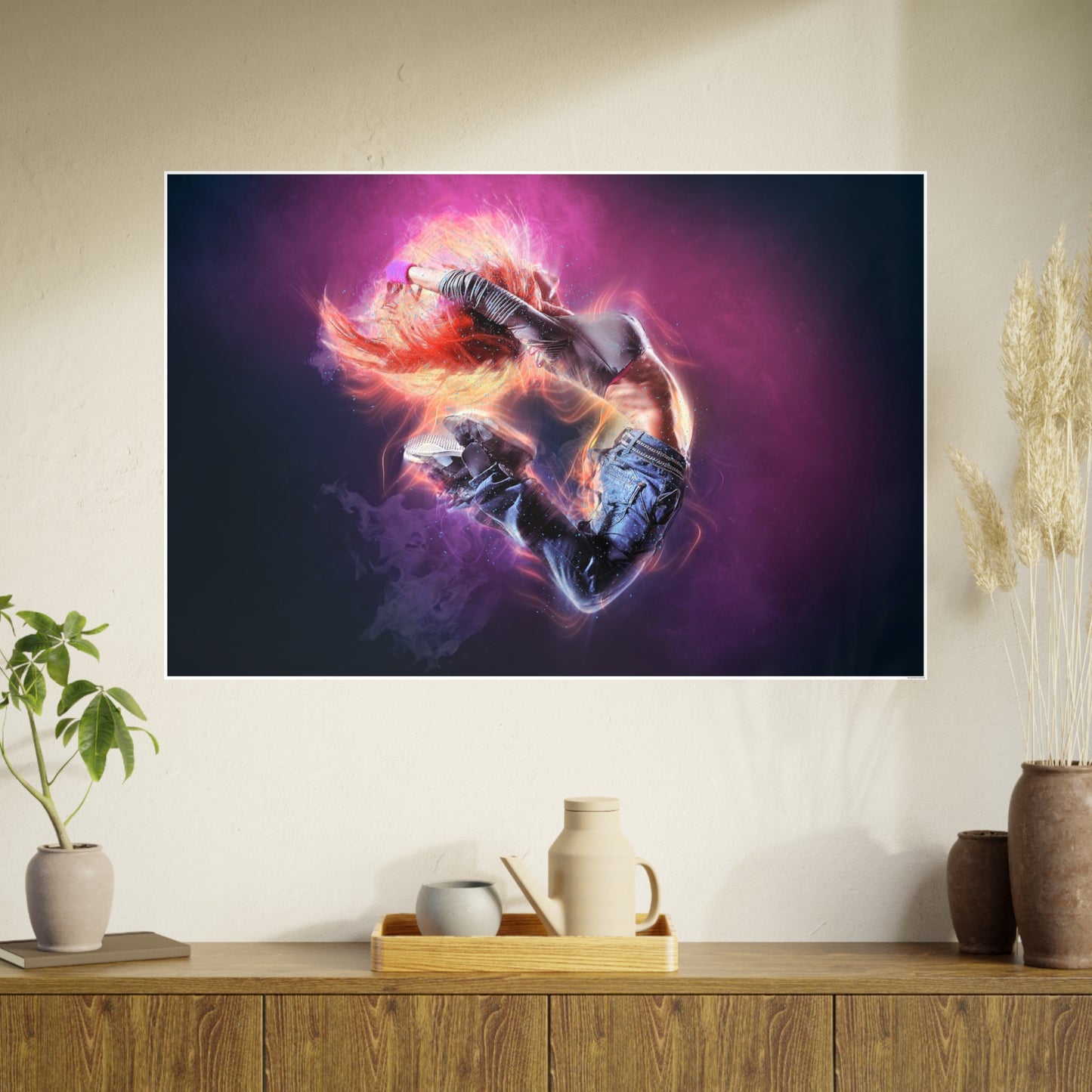 Woman Photo Art Paper Posters