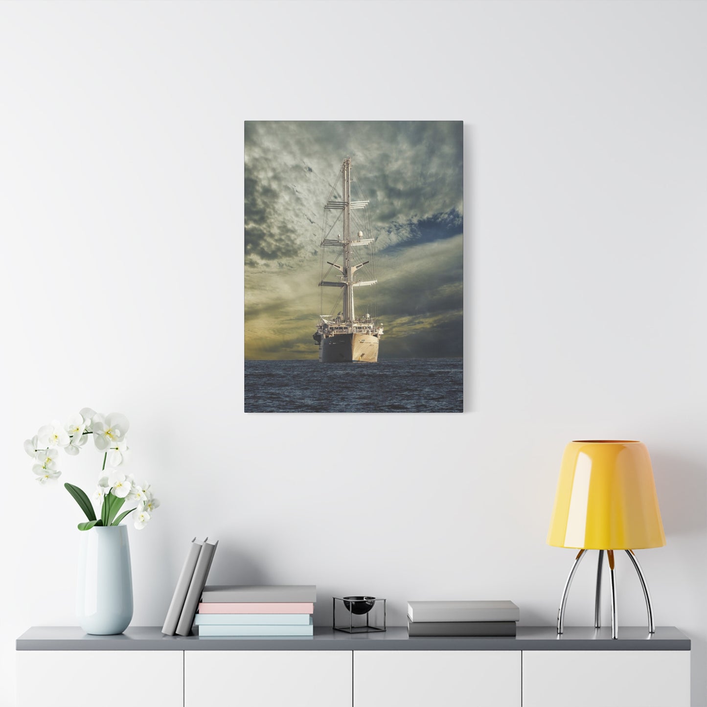 Ship Matte Canvas, Stretched, 1.25"