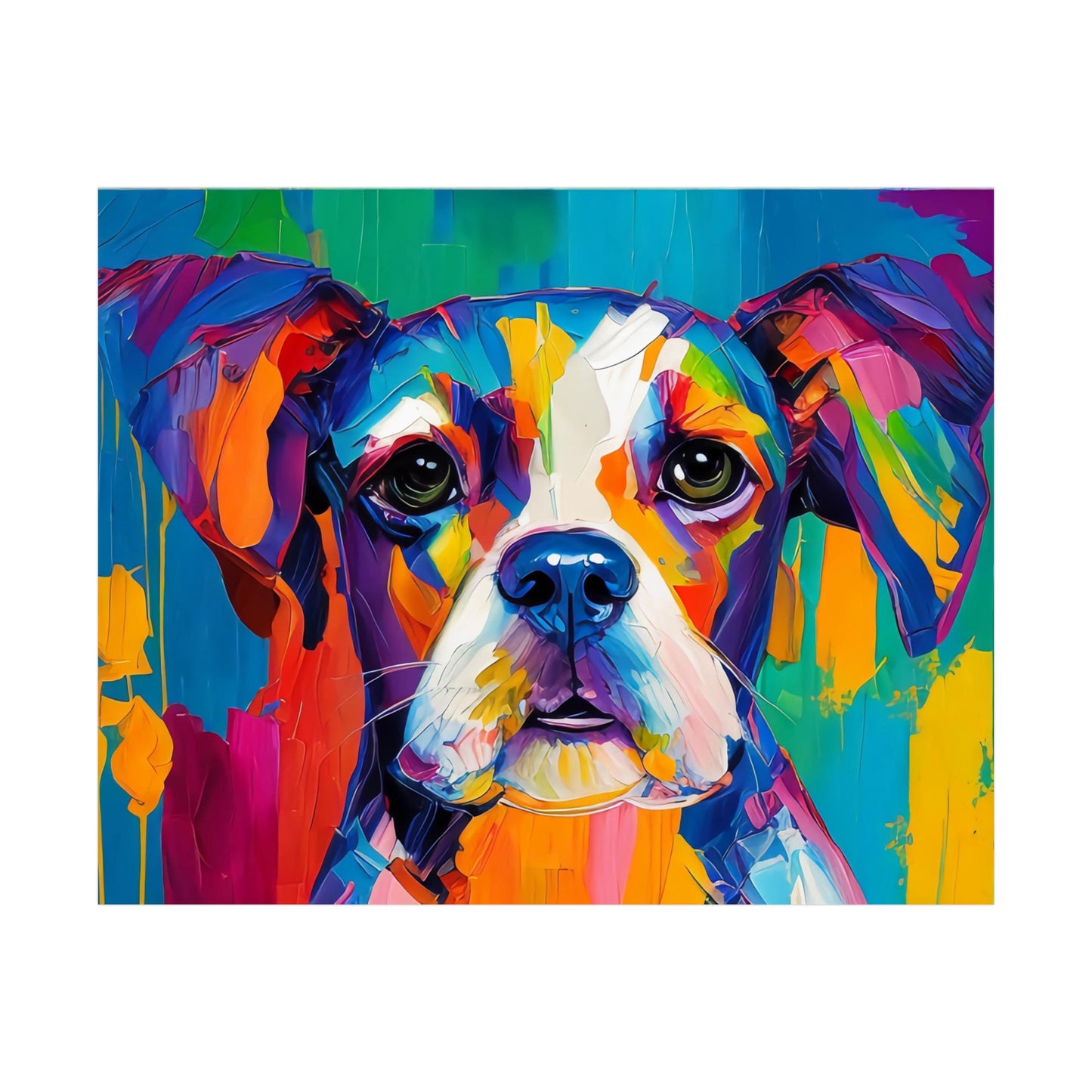 Dog AI Gen Rolled Posters